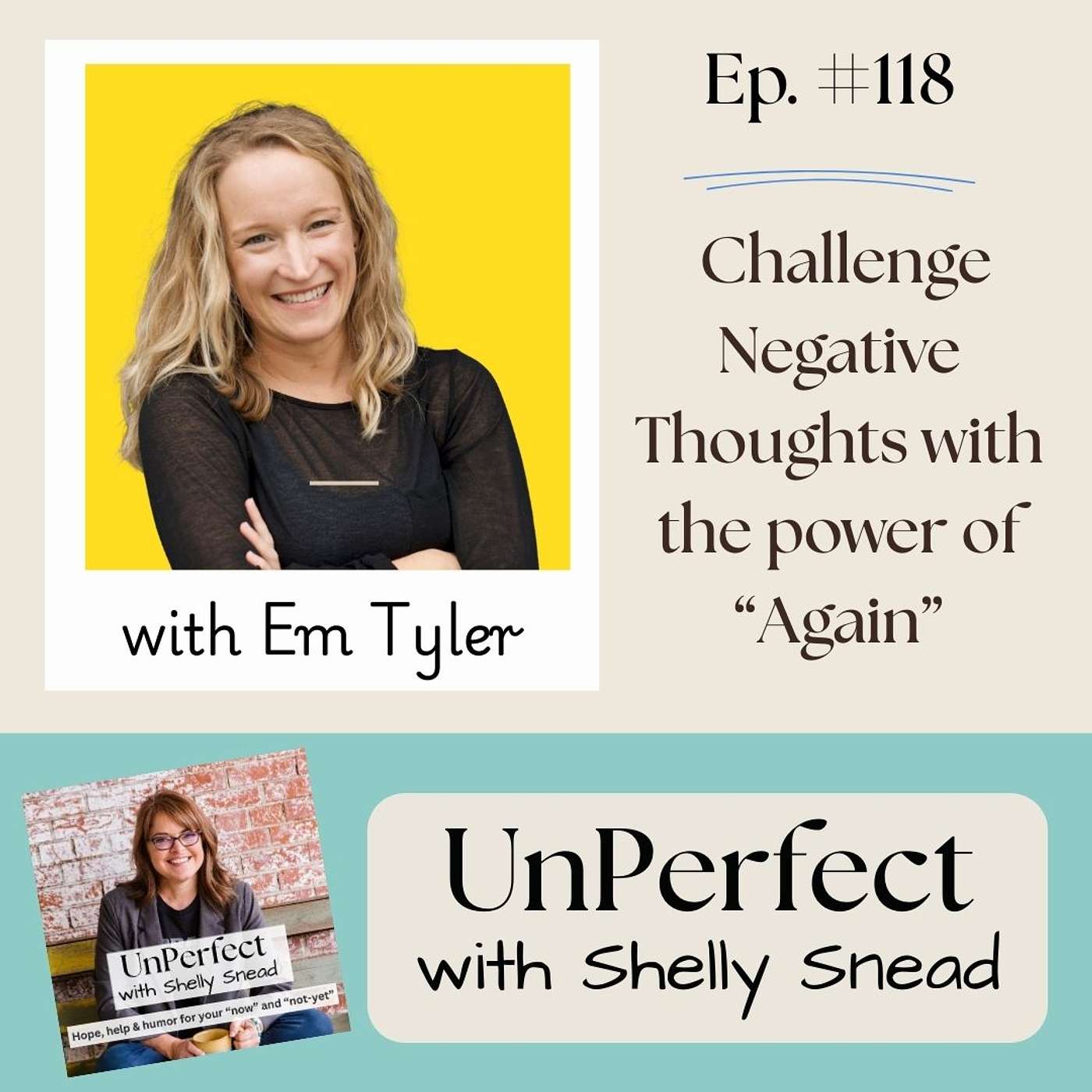 Challenge Negative Thoughts with the power of “Again” (Dismiss “Stinking Thinking” by Telling Yourself the Truth, Creating New Neural Pathways, & Replacing Toxic Positivity with Biblical Hope)