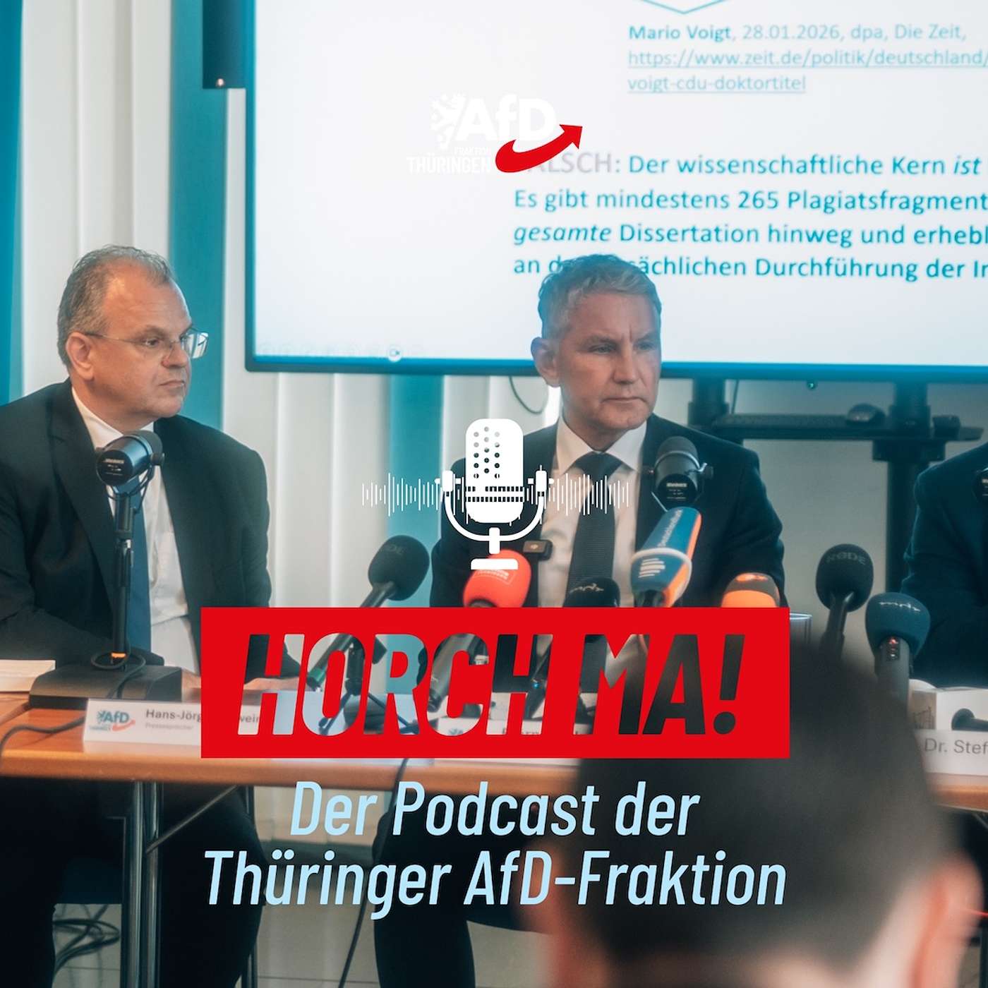 HORCH MA! #63 - Toxische Doktortitel & Reden von der KI - wie authentisch ist die Politik? episode artwork