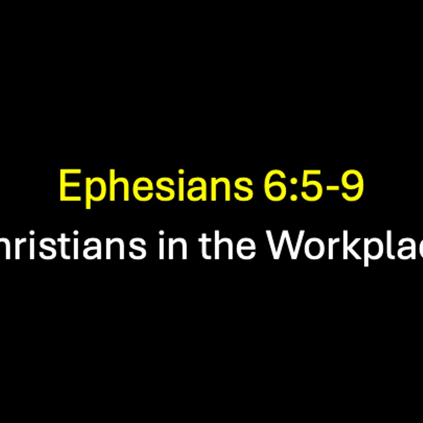 Christians in the Workplace