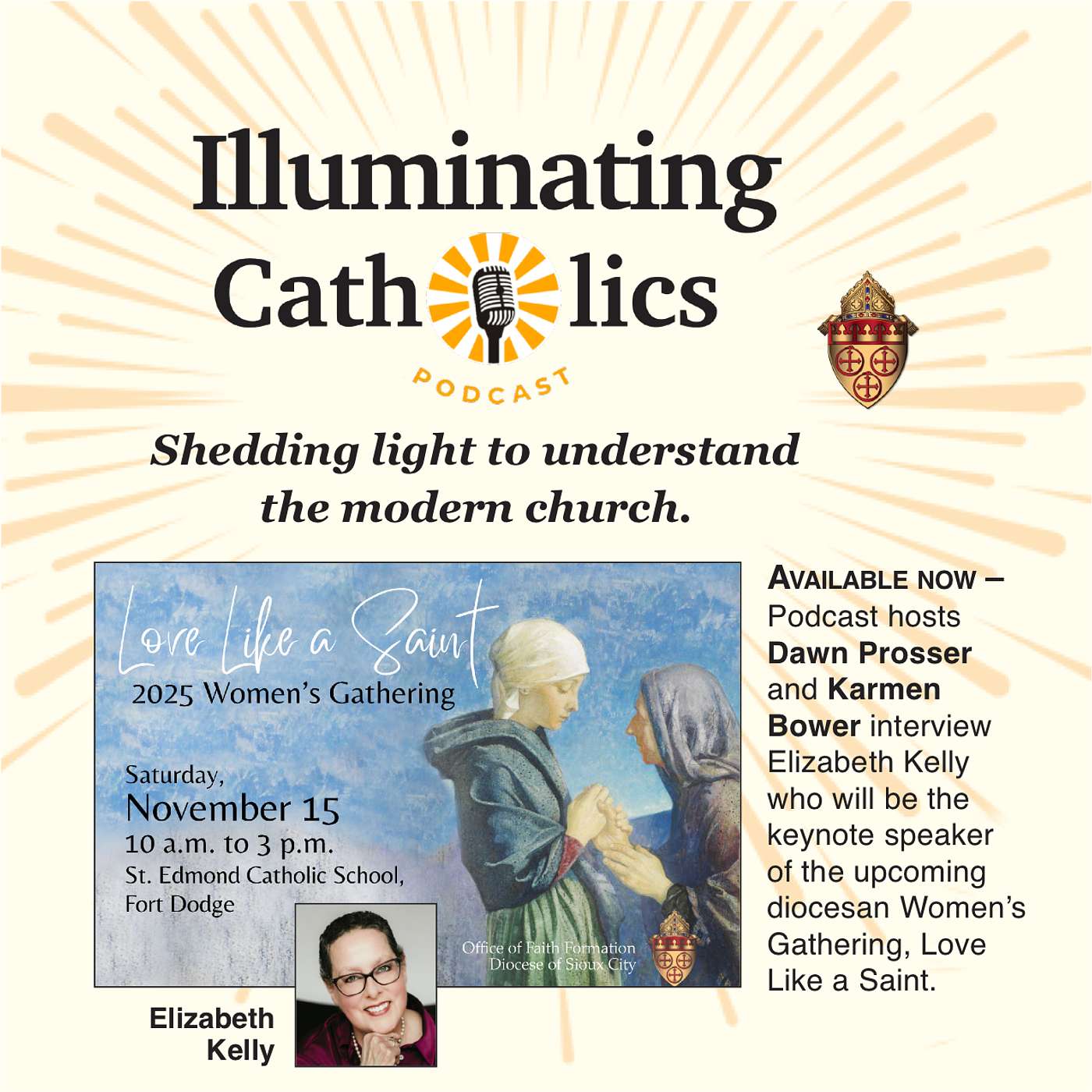 Women’s Gathering keynote Elizabeth Kelly on Love Like a Saint