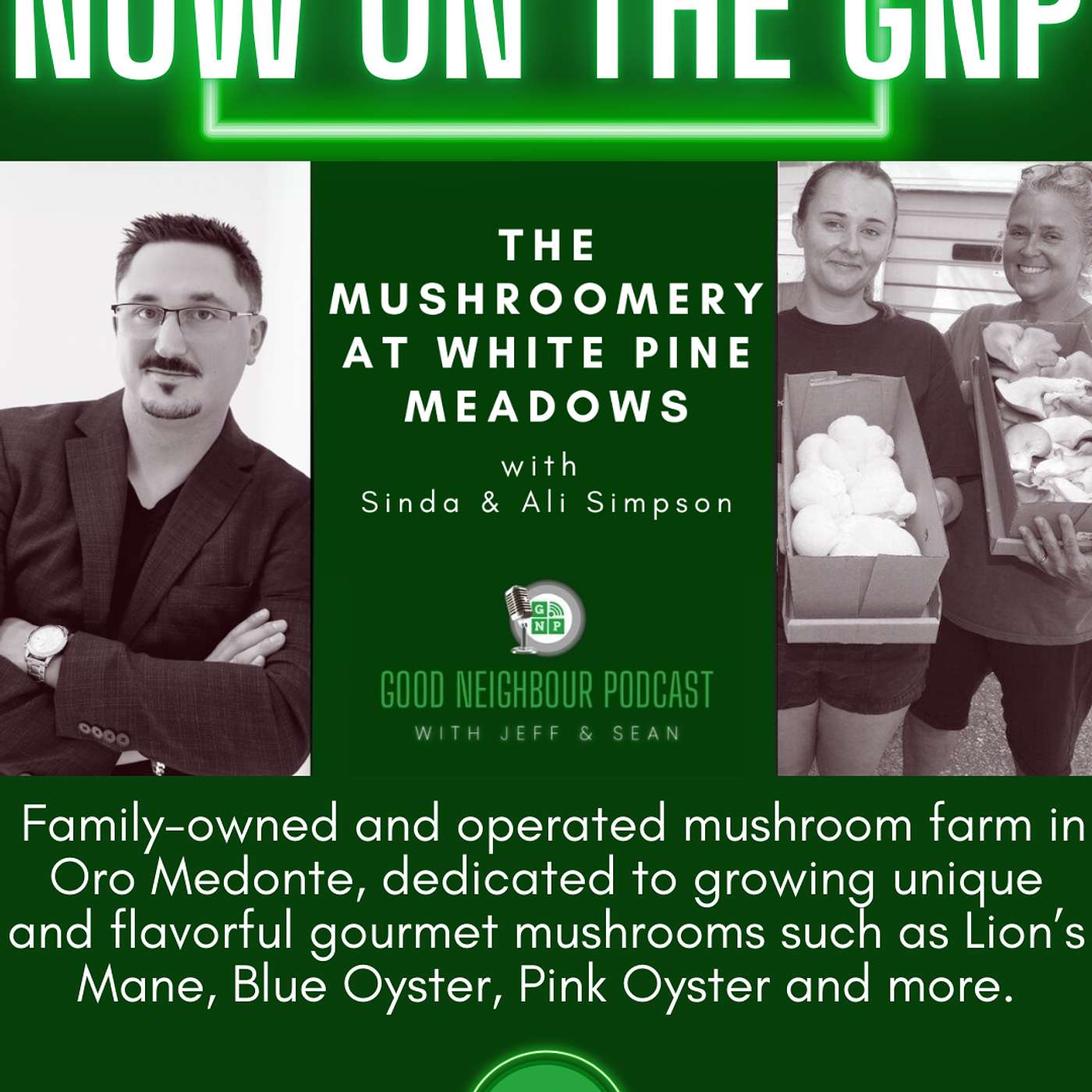 Sinda & Ali Simpson of The Mushroomery at White Pine Meadows episode artwork