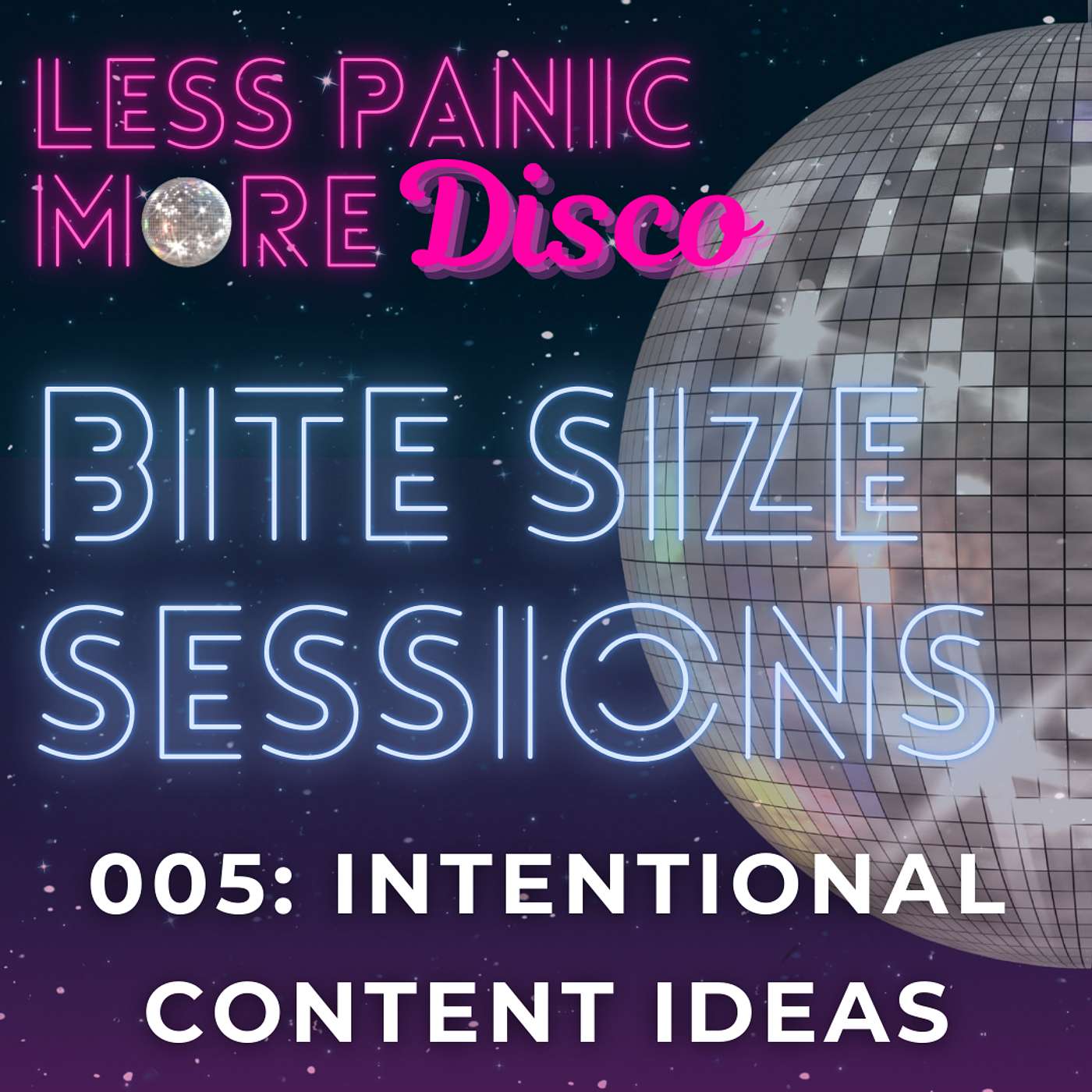 Less Panic More Disco