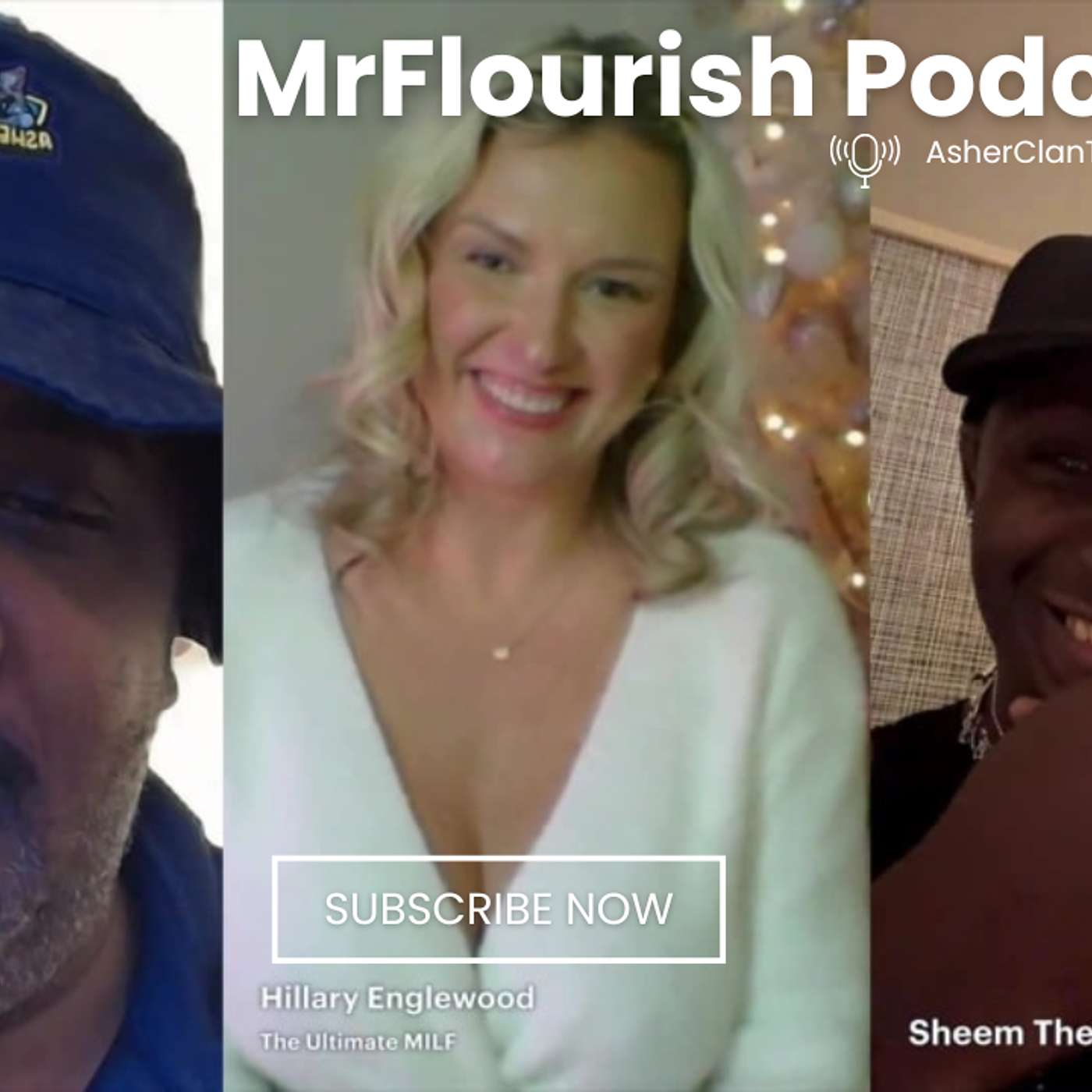 MrFlourish Podcast Sunday Swirl with guests MrsEnglewood of Milfcandy and SheemTheDream