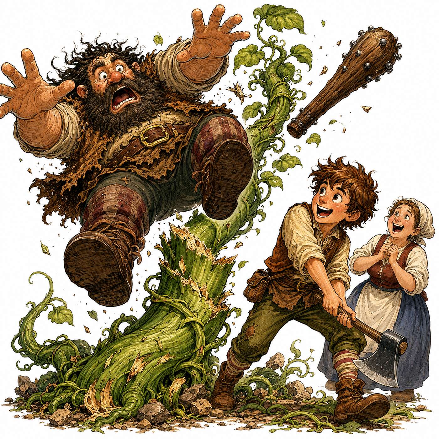 Jack and the Beanstalk - an English Fairy Tale episode artwork
