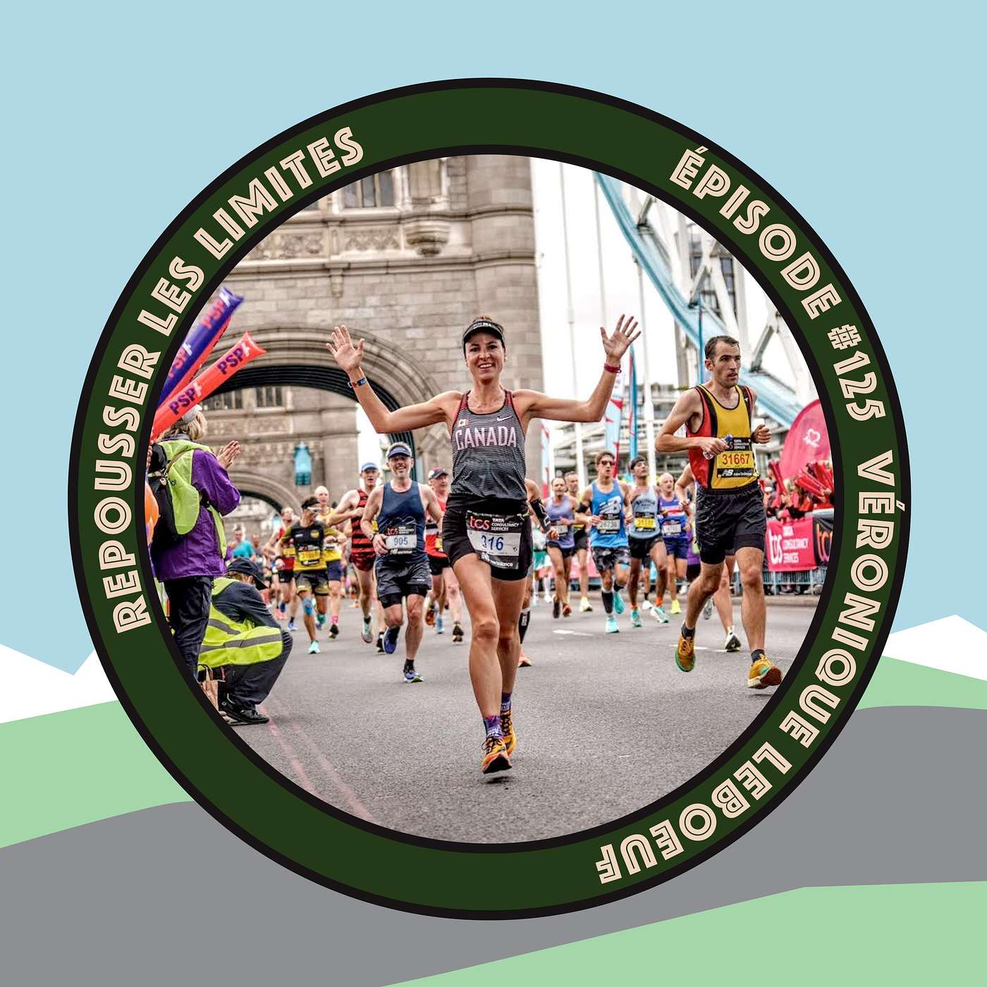 #125 - Véronique Leboeuf - Vient tout juste de terminer les 6 World Major Marathons: une vraie passionnée