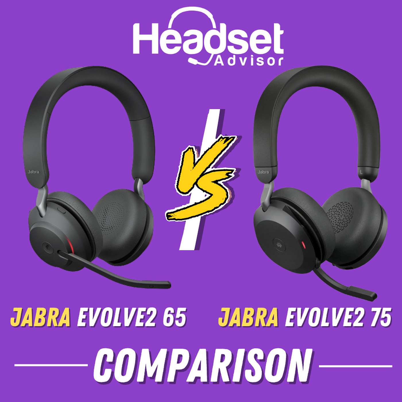Jabra Evolve2 65 Vs Evolve2 75 Comparison Jabra Evolve2 65 Vs Evolve2 75 Comparison
