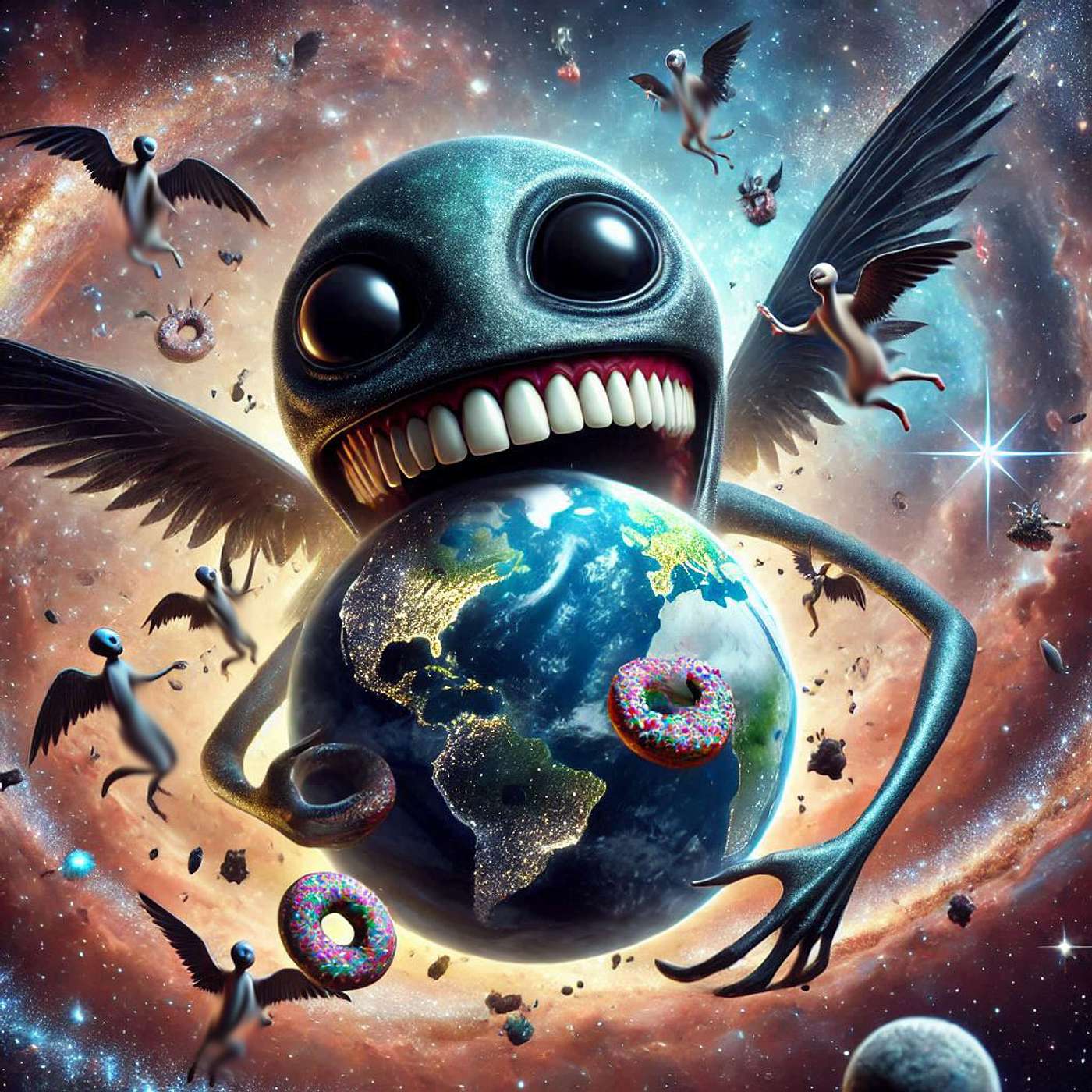 t356NYA138 The End Is Coming from Monster Music all voices c Nicholas Mazzio Lauren Mazzio The Rain