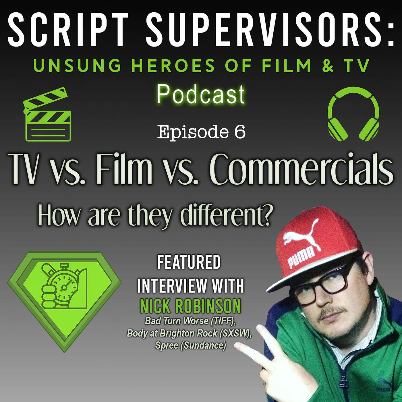 TV vs Film vs Commercials…how are they different?