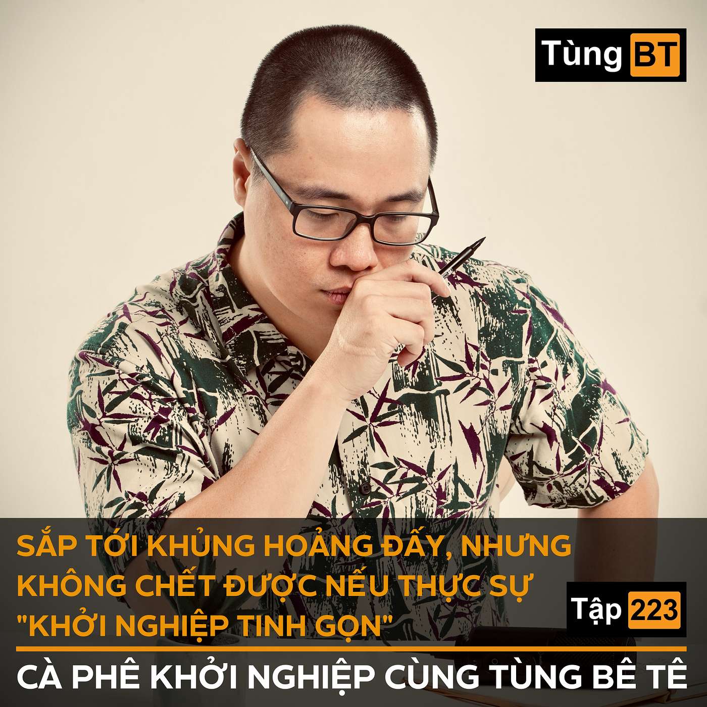 #223 Sắp tới khủng hoảng đấy, nhưng không chết được nếu thực sự "Khởi nghiệp tinh gọn" episode artwork