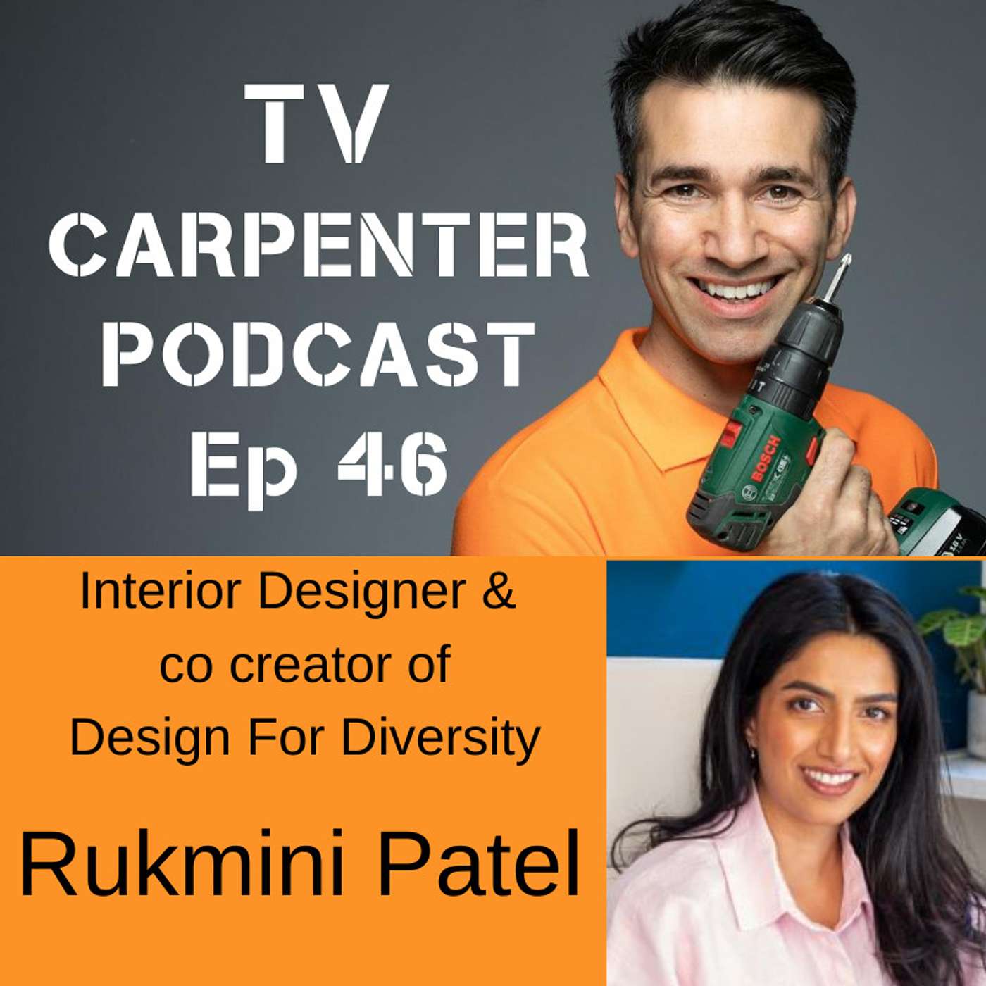 Wayne chats with Rukmini Patel, Interior Designer and co creator of the 'Design for Diversity Pledge'
