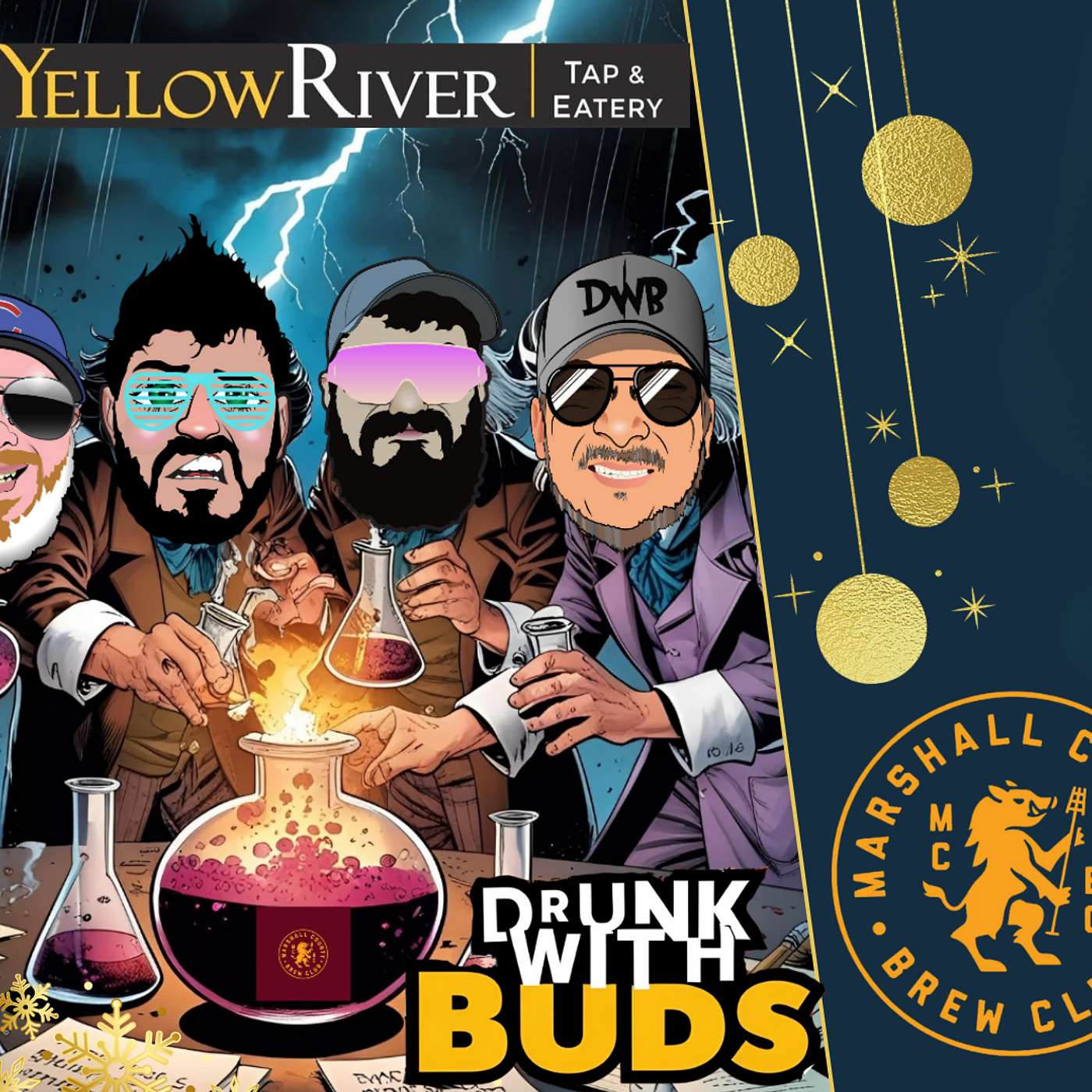 Marshall County Brew Club at Yellow River Tap & Eatery -LIVE-