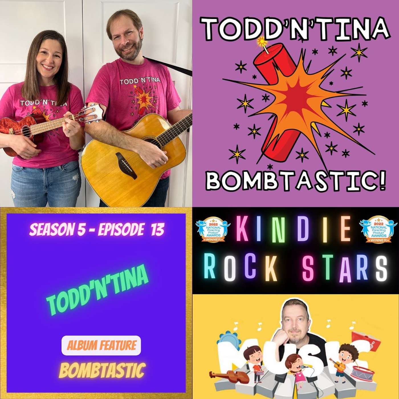 Season 5 Ep 13 - TODD'N'TINA - Album Feature - "Bombastic"