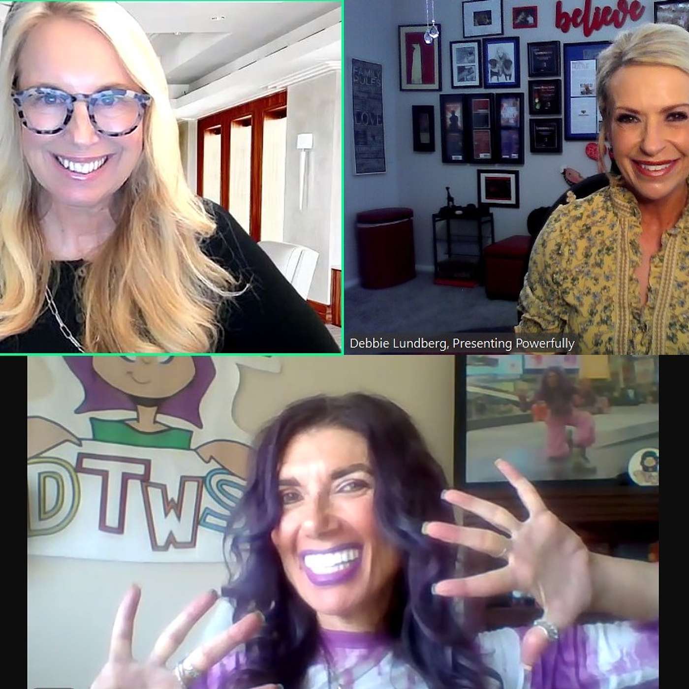 Be free and dance your heart out with Sybil Stanonis on Episode 260 of TBOL with Barb Zant and Debbie Lundberg!
