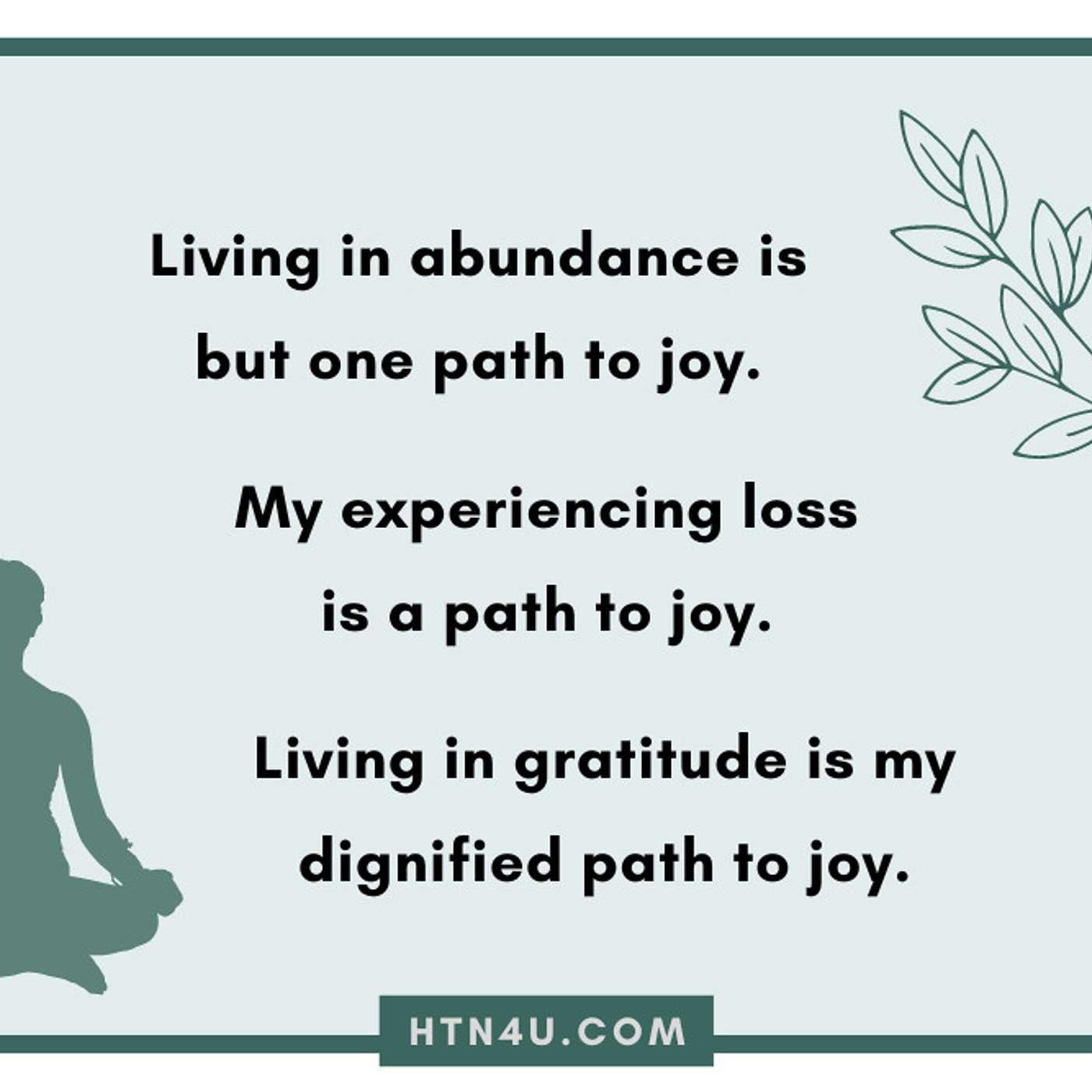 HTN4U Unlimiting Affirmations on Gratitude #251