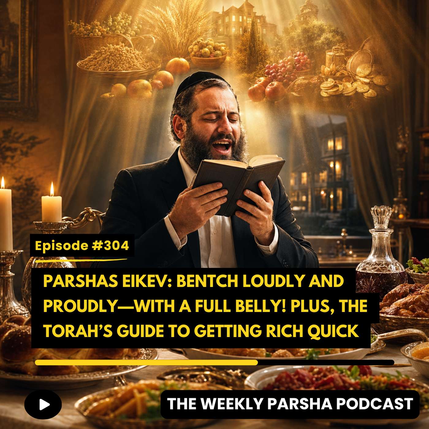 PARSHAS EIKEV: Bentch Loudly and Proudly—with a Full Belly! (Plus, the Torah’s Guide to Getting Rich Quick)