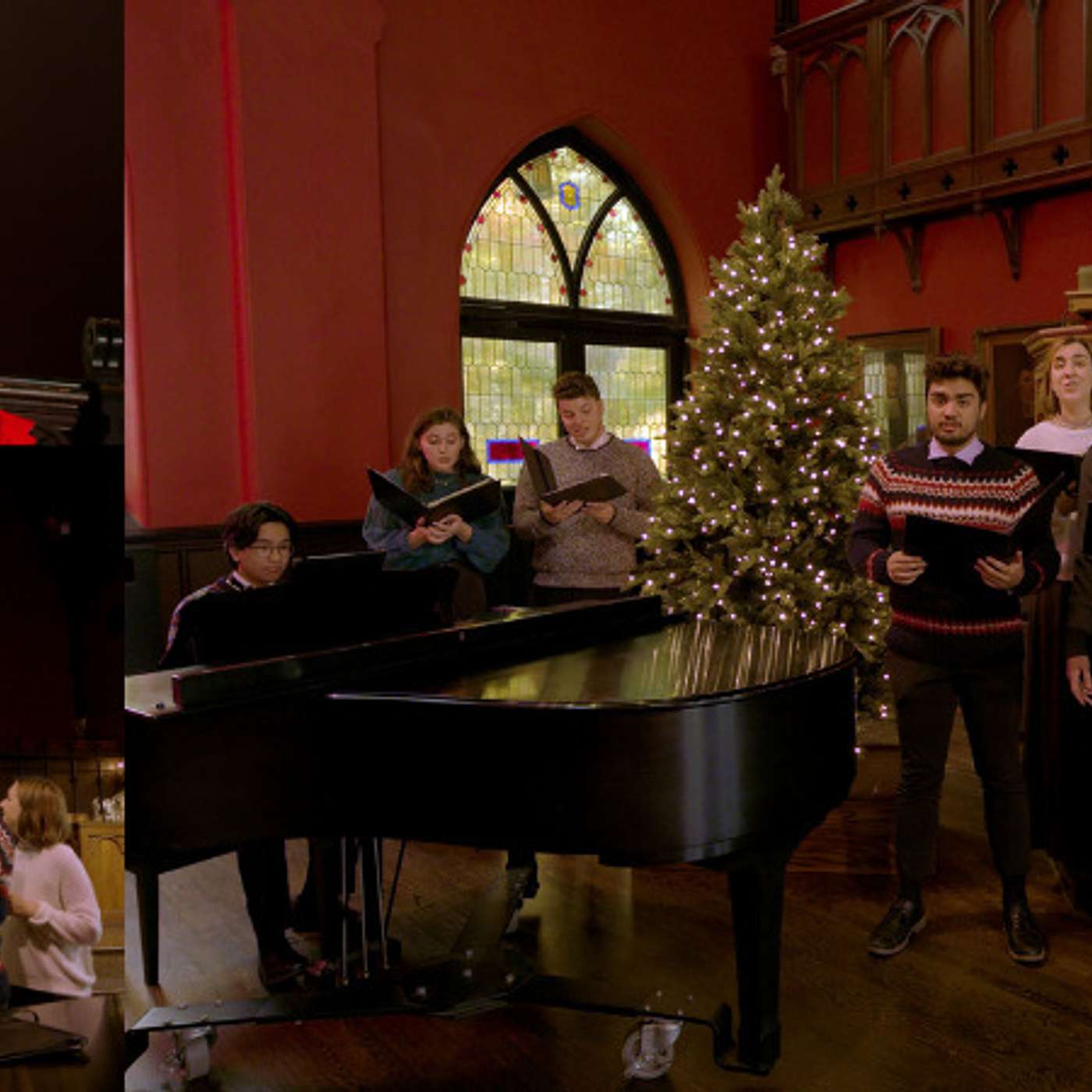 An Art School Quaranteam Keeps the Caroling Going at Kirkpatrick Chapel