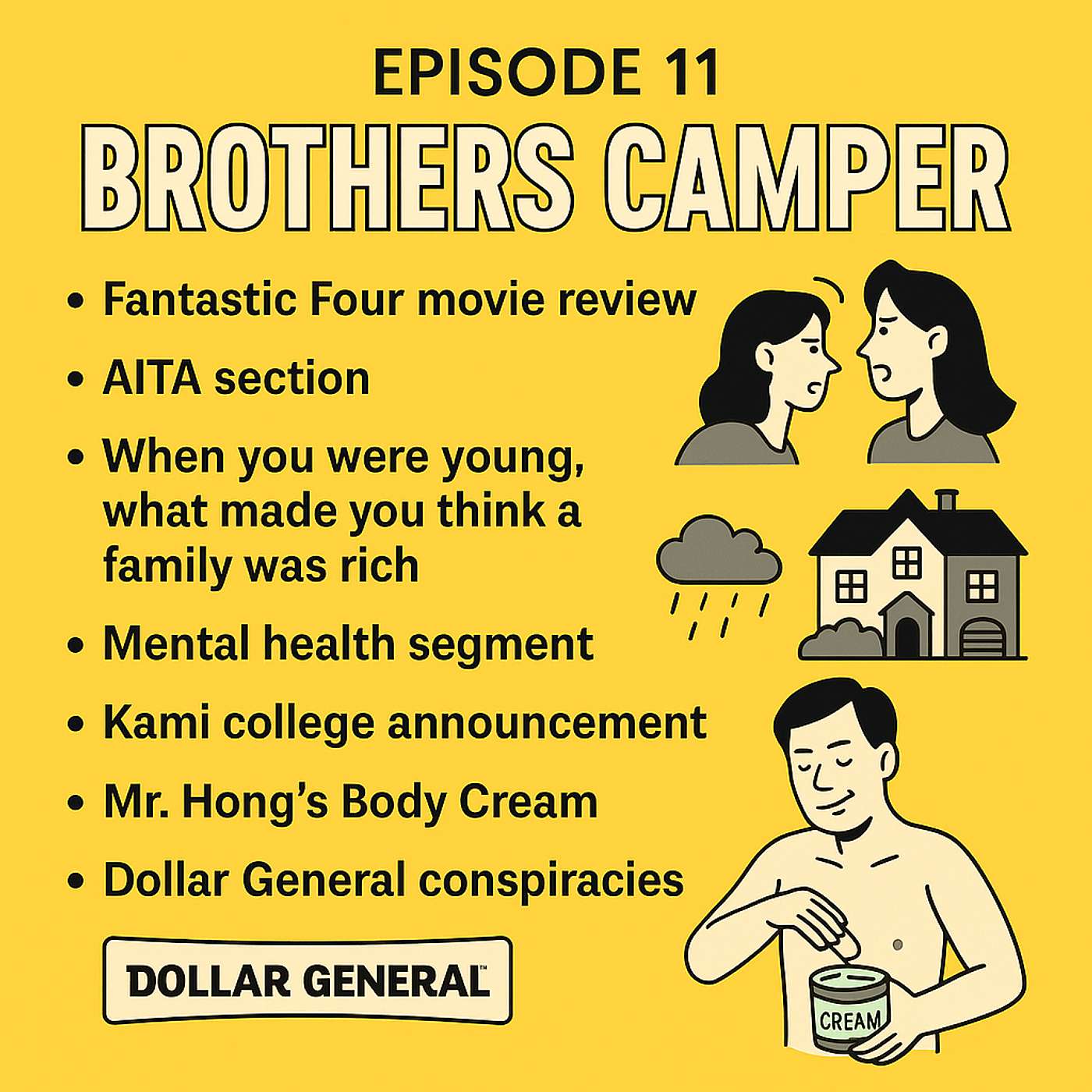 The Brothers Camper S03-11-The Fantastic Four, Fables, and Face Butter episode artwork