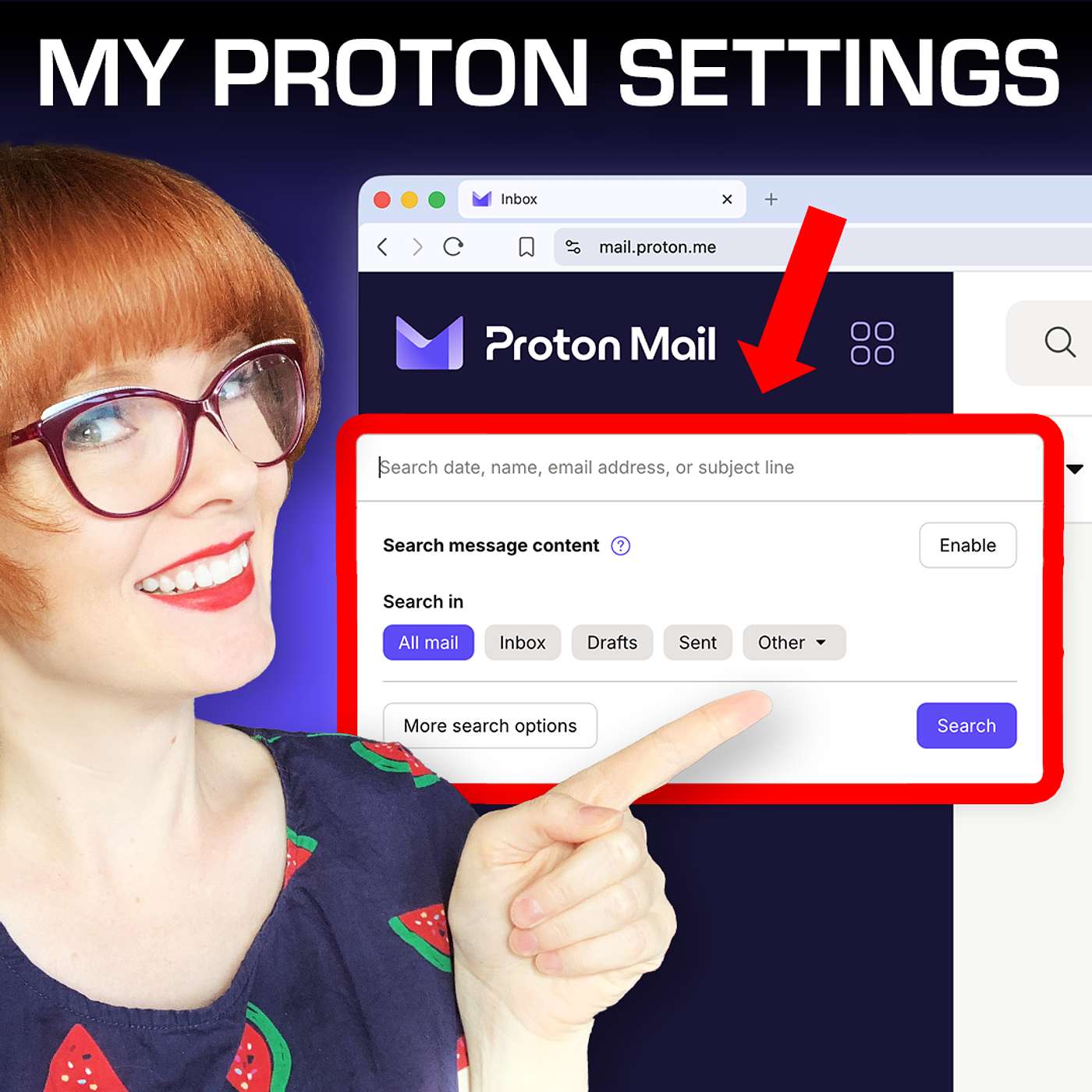 Fix Proton Search episode artwork