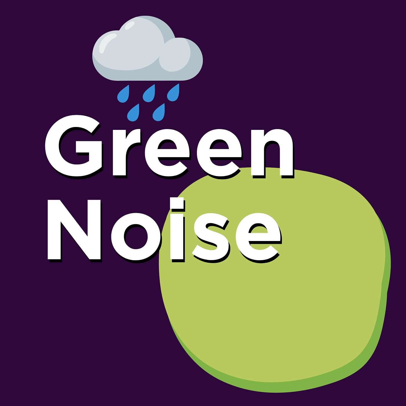 ADHD + ASD Anxiety Calmer - Silence Your Mind - Green Noise + Rain LOOP for ASD, ADD + ADHD Anxiety & Focus