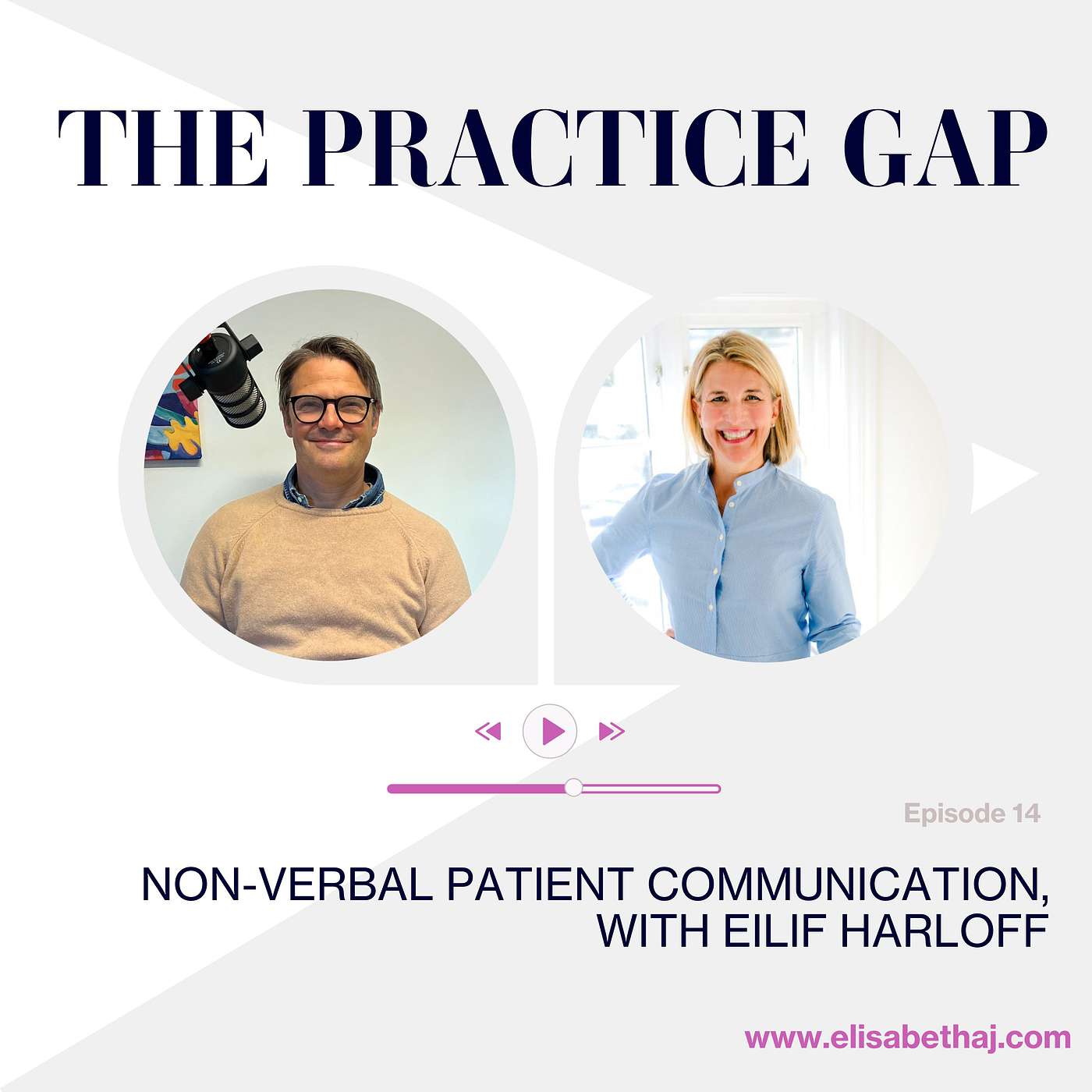 #14 How to become better at non-verbal patient communication, with Eilif Harloff.