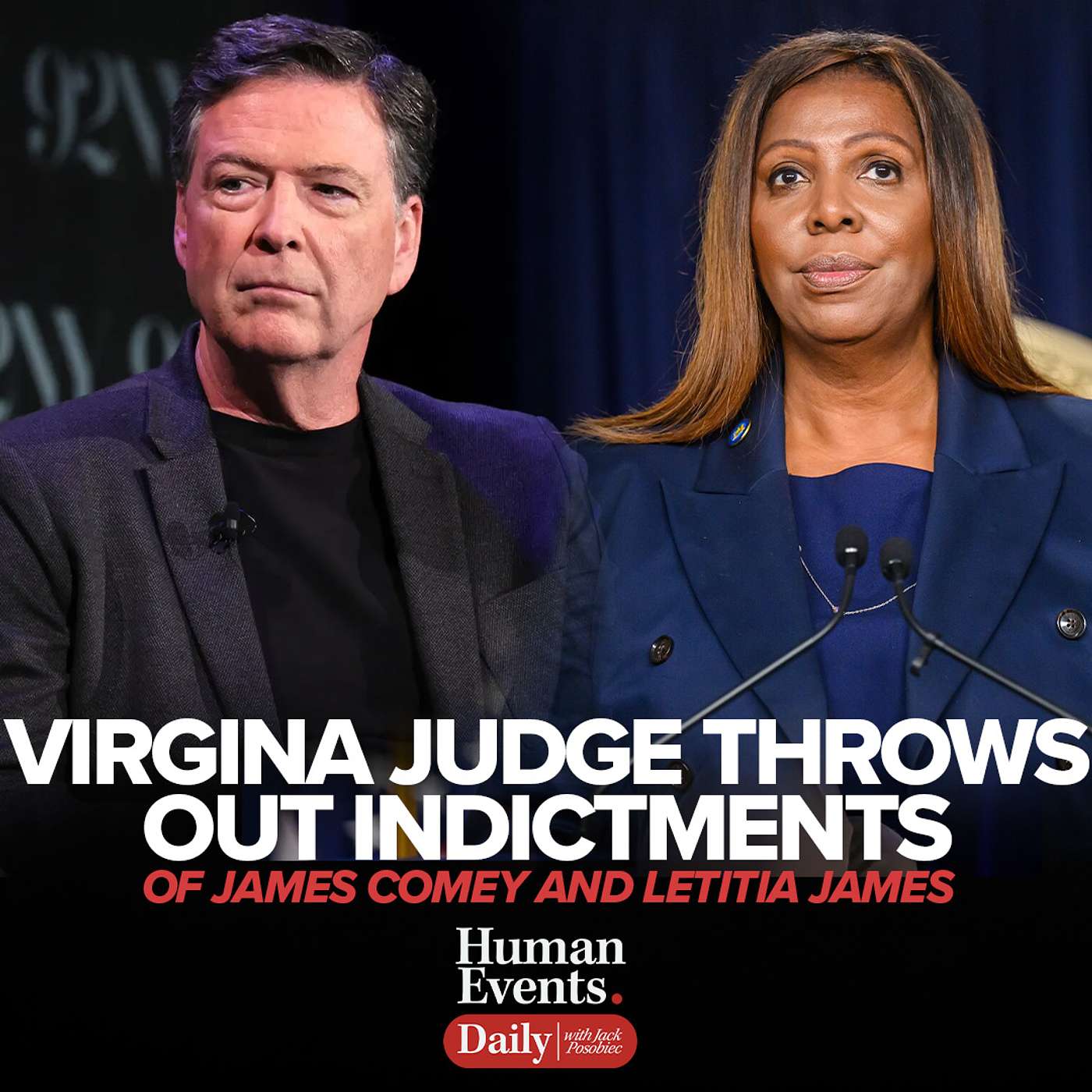 Virginia Judge Throws Out Indictments of James Comey and Letitia James