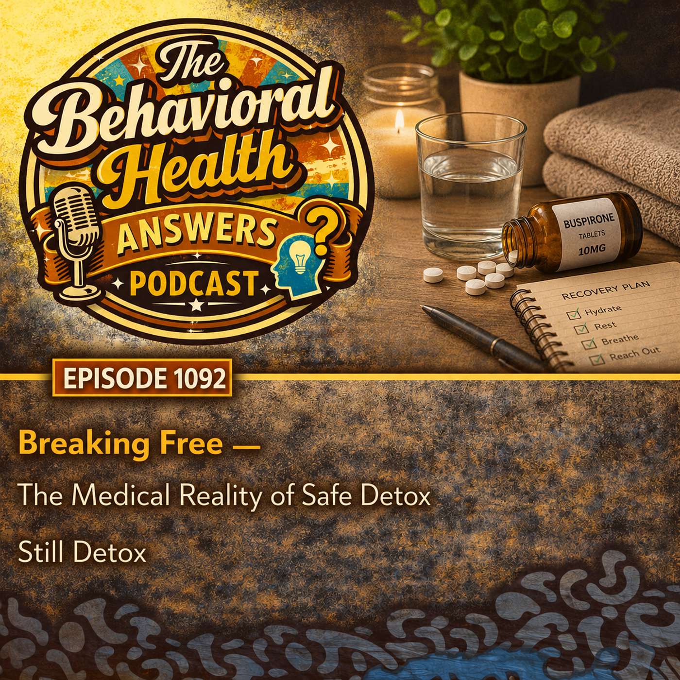 Episode 1092: Breaking Free - The Medical Reality of Safe Detox | Still Detox episode artwork