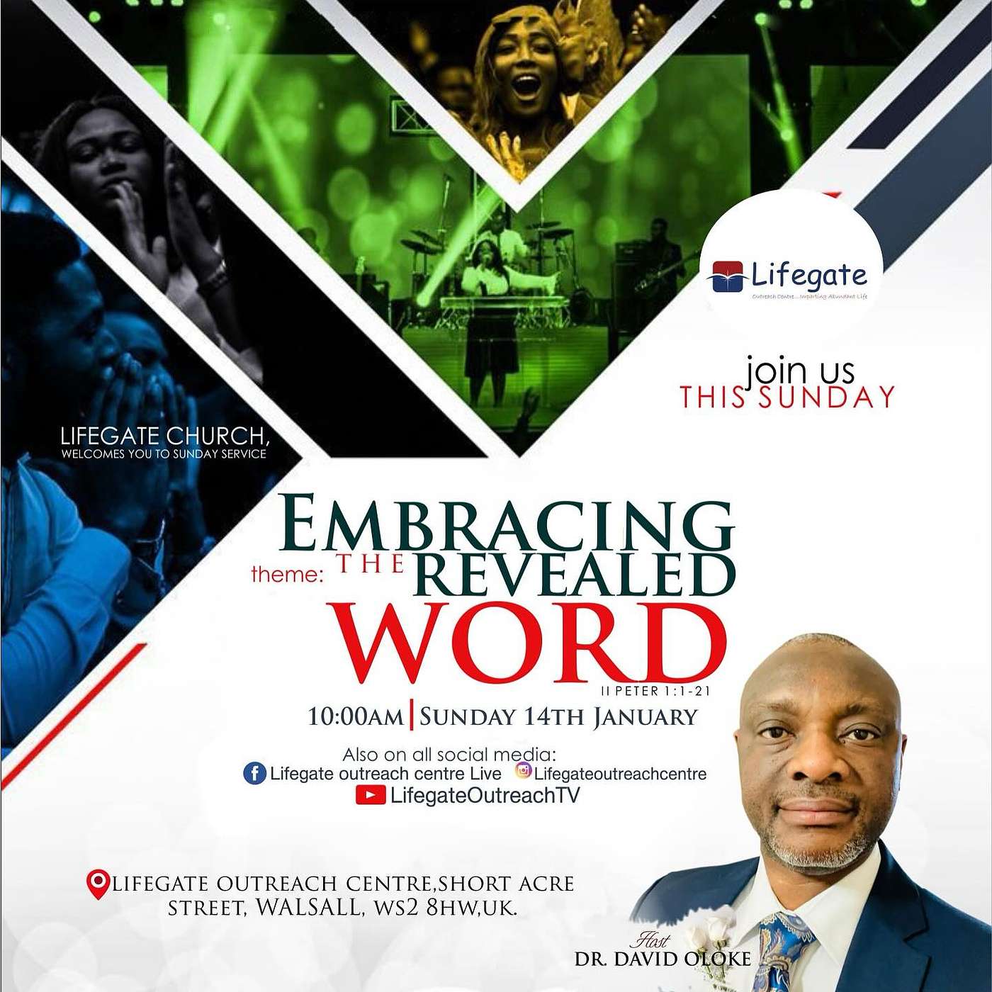 Embracing the Revealed Word - Lifegate Church - 14.7.24 episode artwork