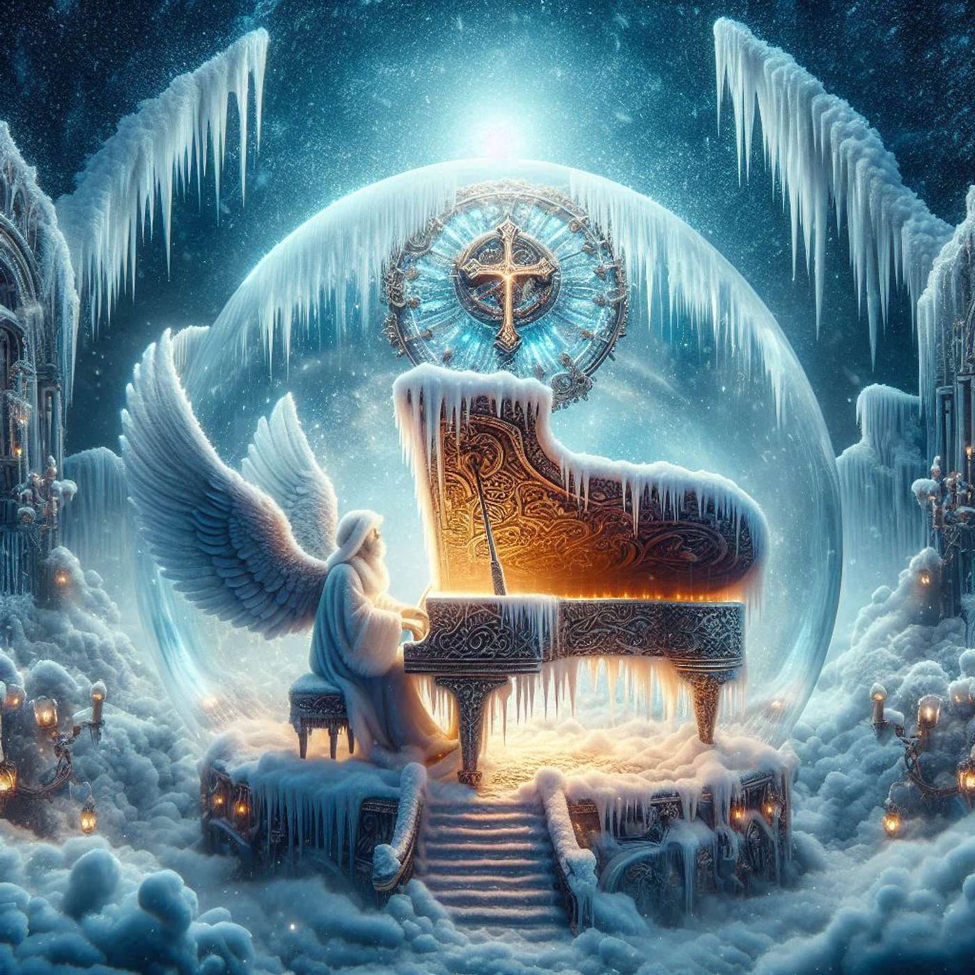 STE-001 - CD 44 1TC44 Tho It's Cold Now Winter Will Not Last Forever piano fx Nicholas Mazzio Lauren Mazzio The Rain