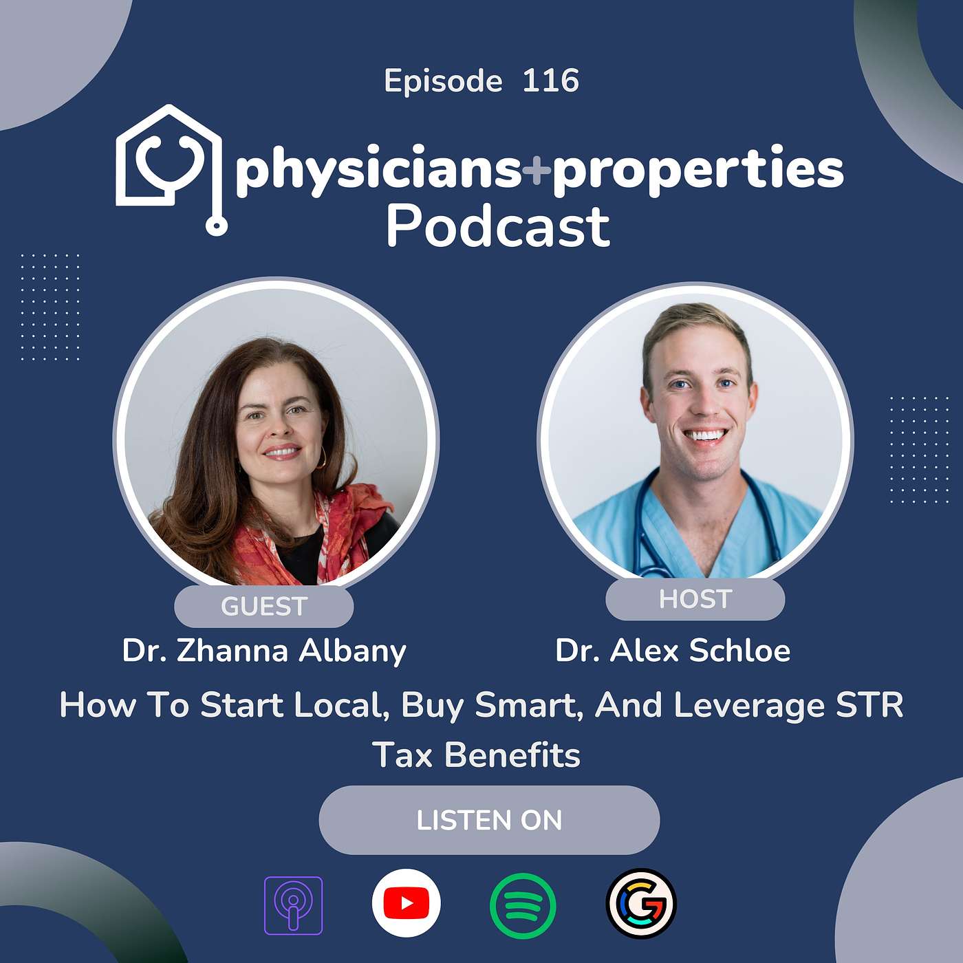 How To Start Local, Buy Smart, And Leverage STR Tax Benefits With Dr. Zhanna Albany