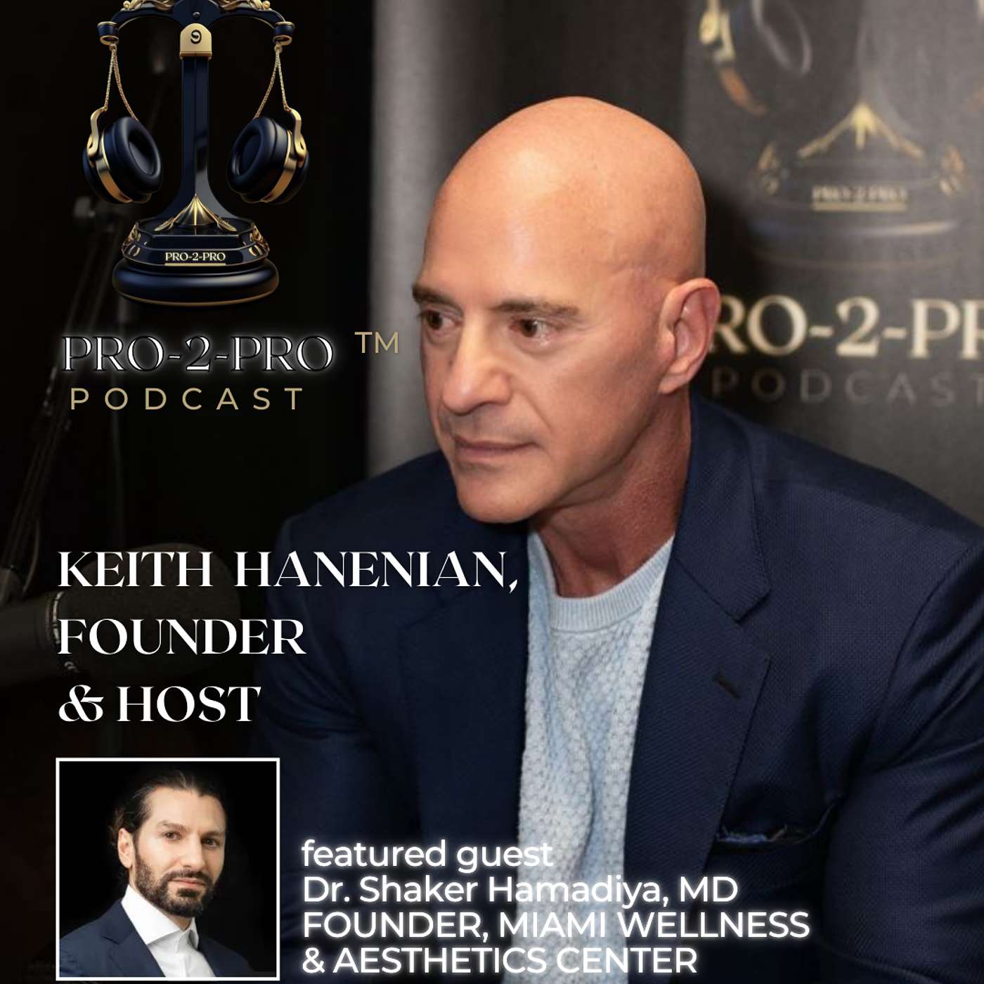 Pro 2 Pro Episode 10: Founder Miami Wellness & Aesthetics Center Dr. Shaker Hamadiya, MD