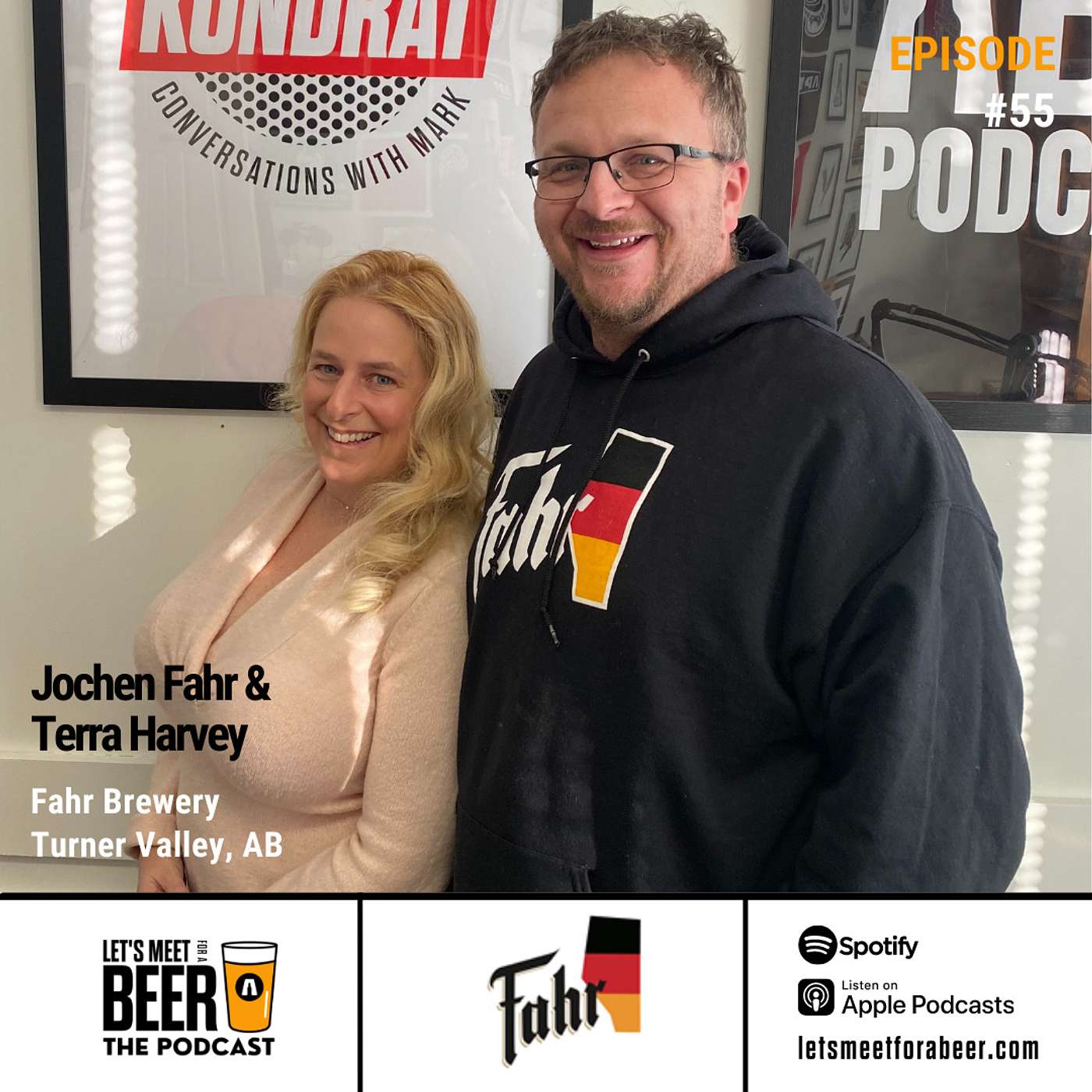 Episode #55 - Fahr Brewery Jochen Fahr (Founder) & Terra Harvey (Executive Assistant)