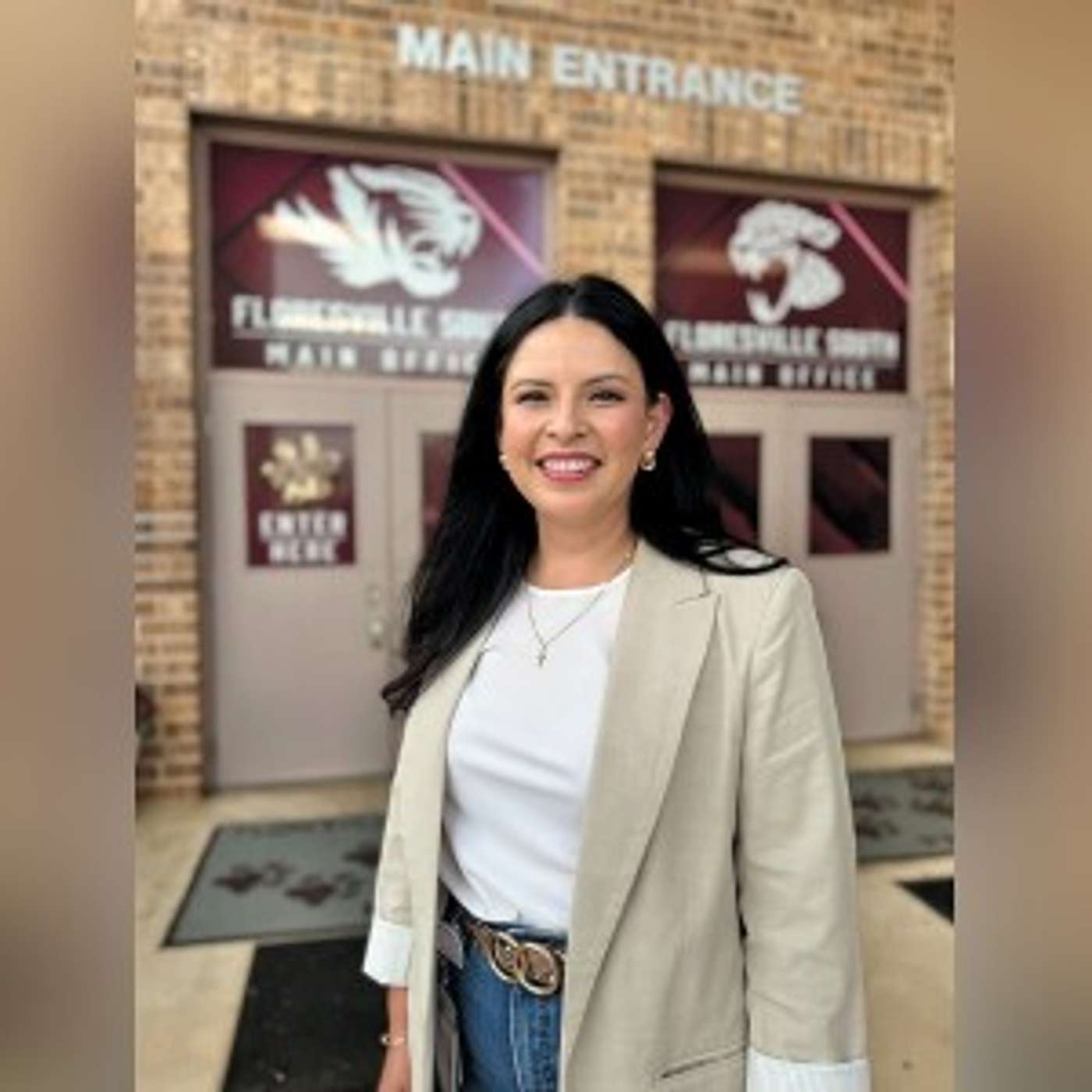 Sanjuanita Pena is the new Floresville South Elementary principal episode artwork