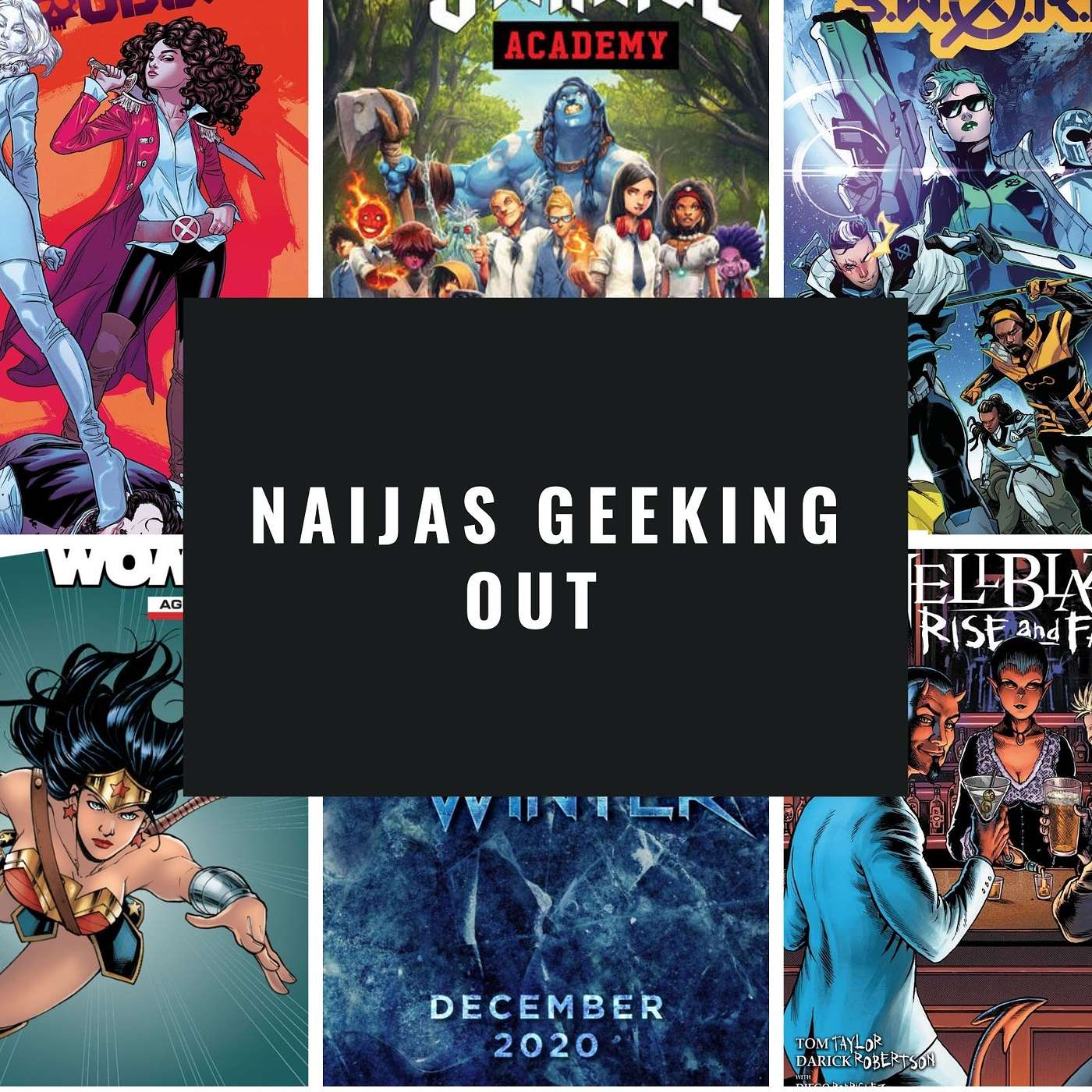 005 ...Sword #1, Marauders #16, The other side of DC History #1 and WW84 Trailer
