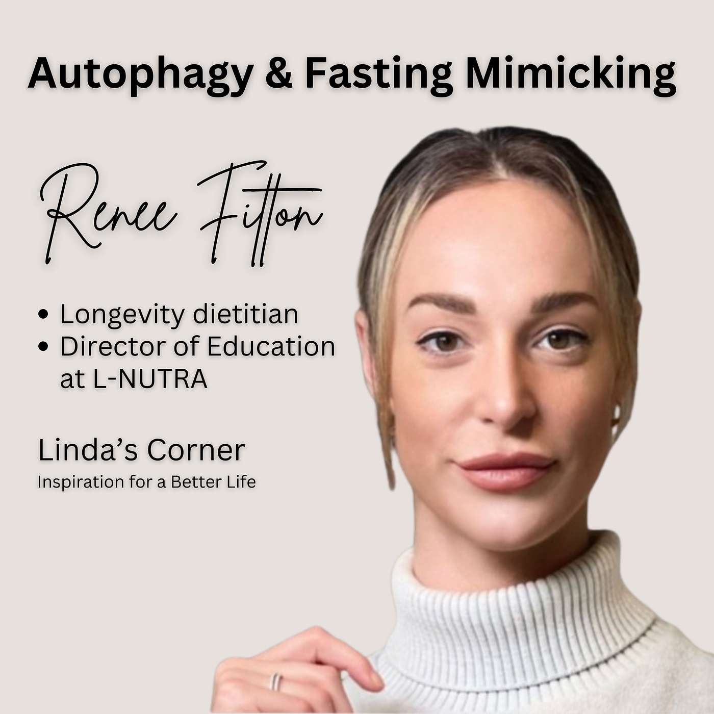 Fasting Mimicking for Longevity, Weight Loss & Hormonal Balance with Renee Fitton