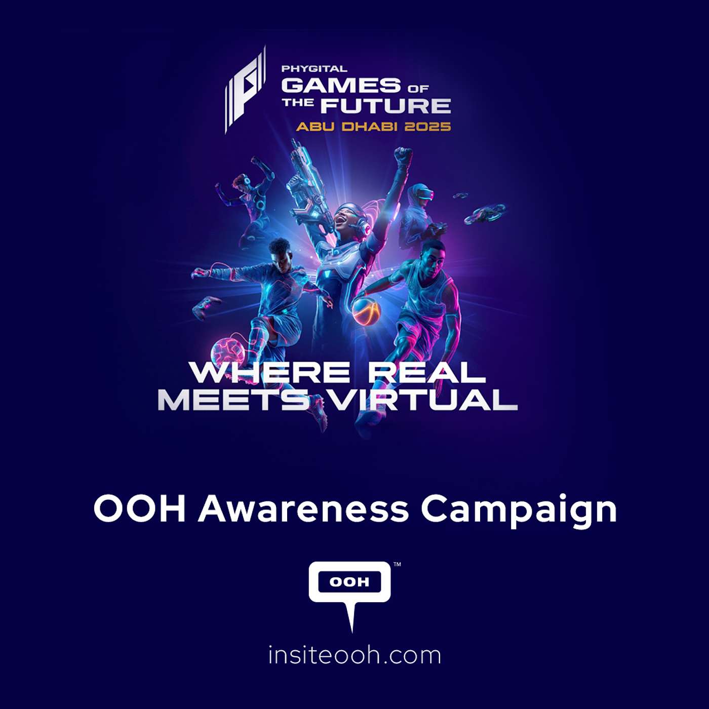 Games of the Future Introduces Phygital Sport Through a High-Impact Dubai OOH Campaign