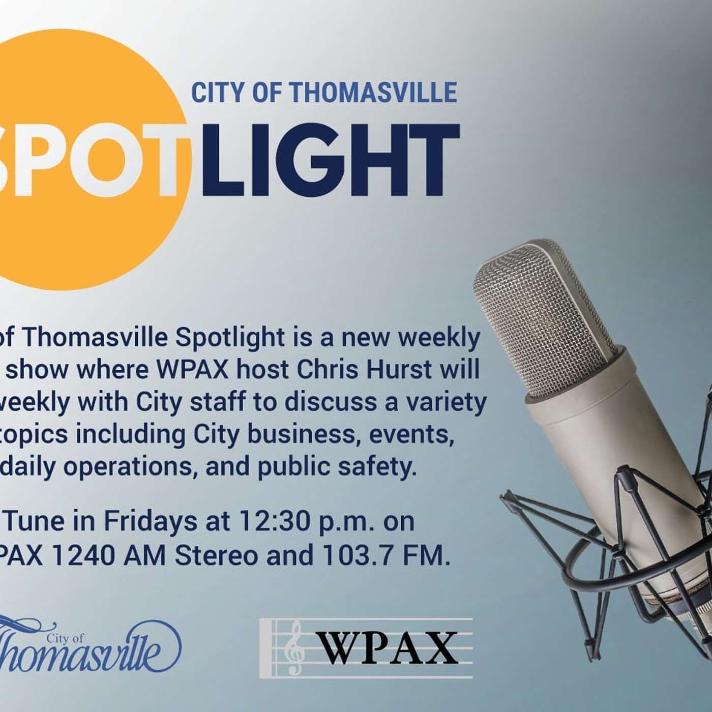 City of Thomasville Spotlight episode   2 episode artwork