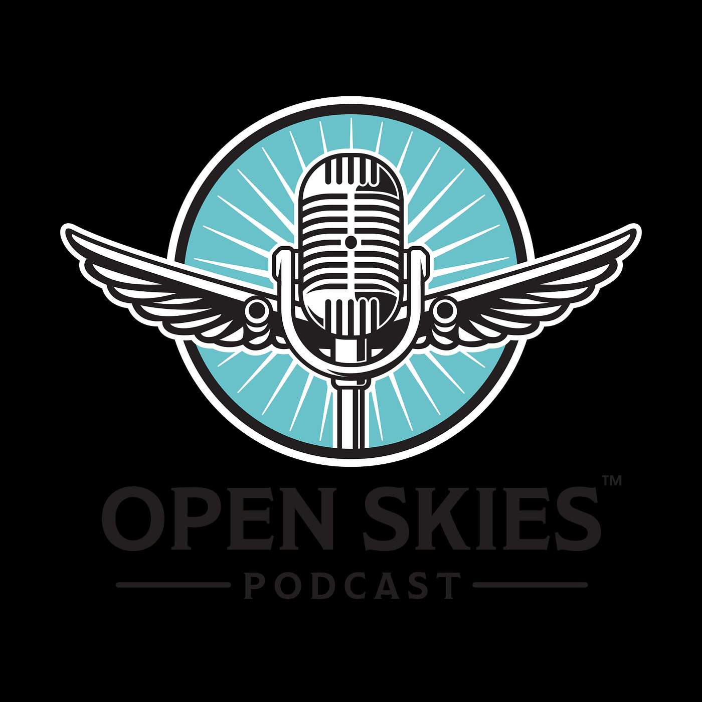 Logo of the podcast Open Skies Podcast