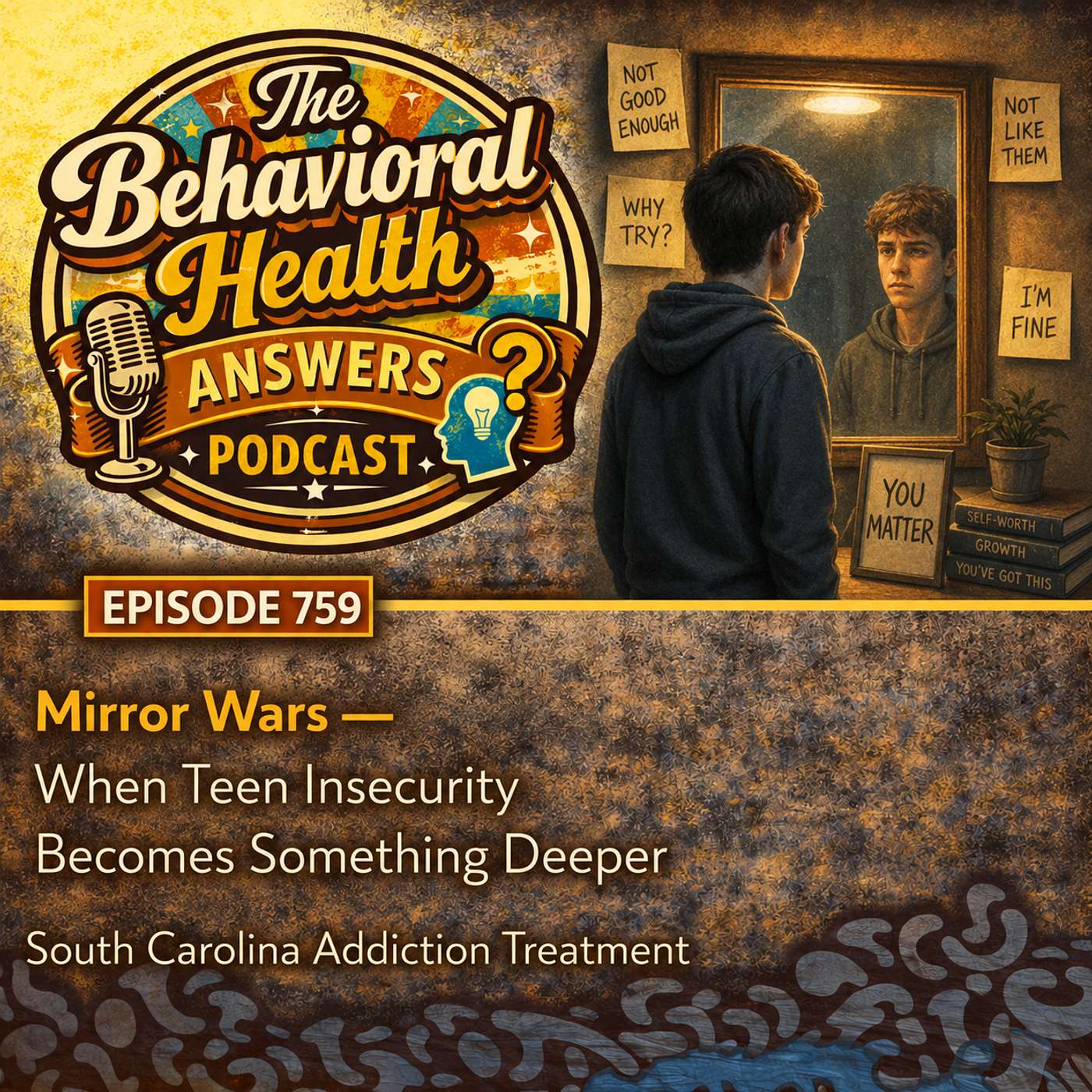 Episode 759: Mirror Wars - When Teen Insecurity Becomes Something Deeper | South Carolina Addiction Treatment episode artwork