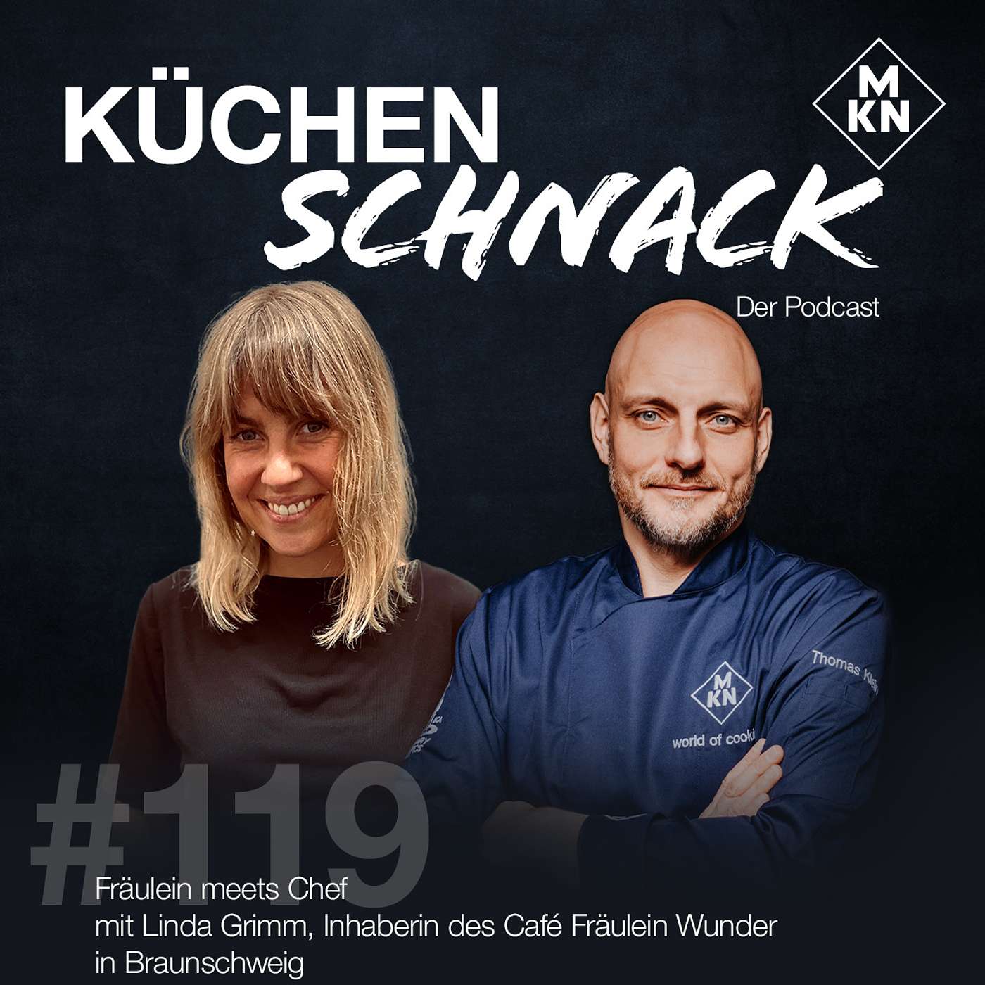 #119 Linda Grimm – Fräulein meets Chefs episode artwork