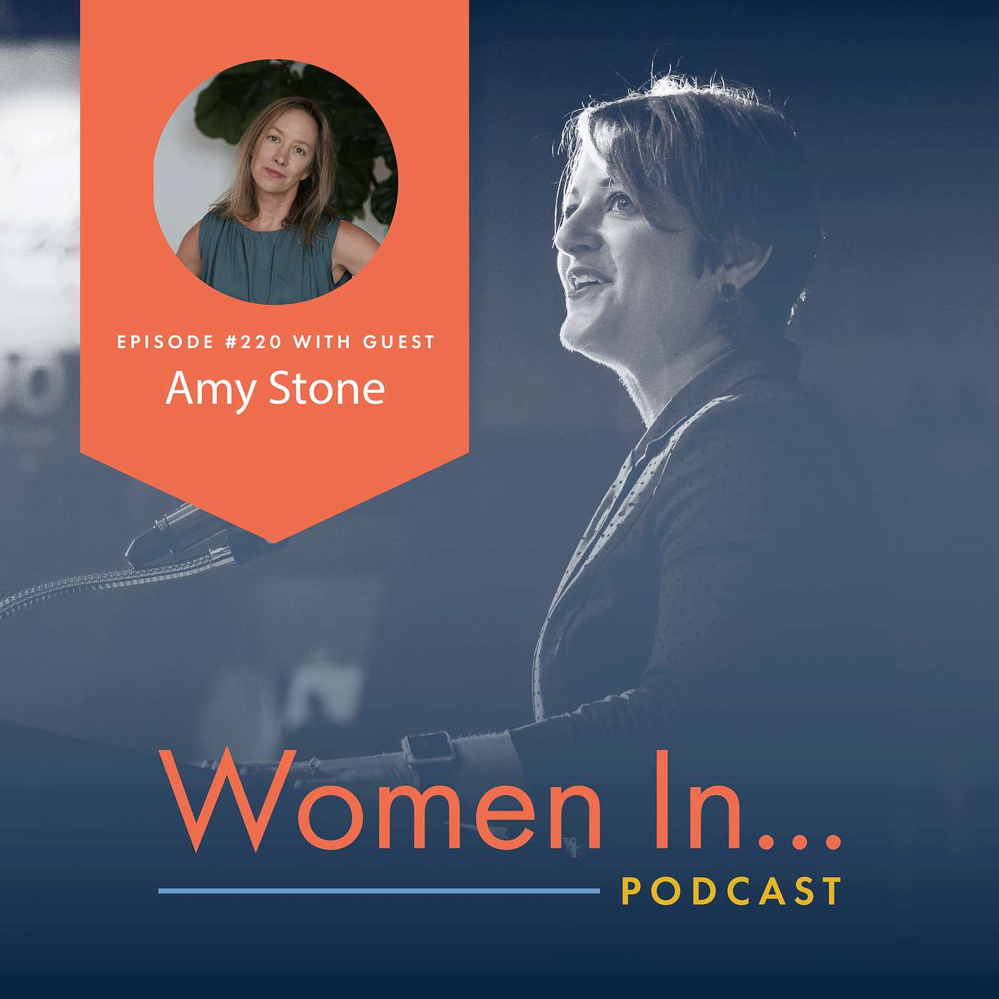 Women In... Episode 220: Amy Stone - Stepparenting Without Perfection: Letting Go of Impossible Expectations episode artwork