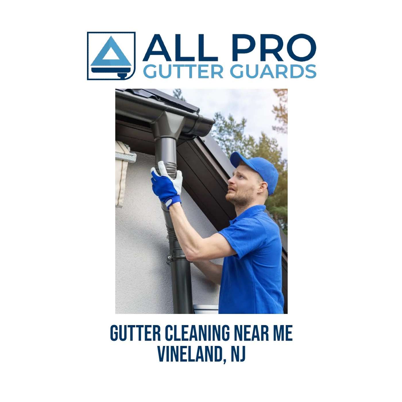 Gutter cleaning near me Vineland, NJ