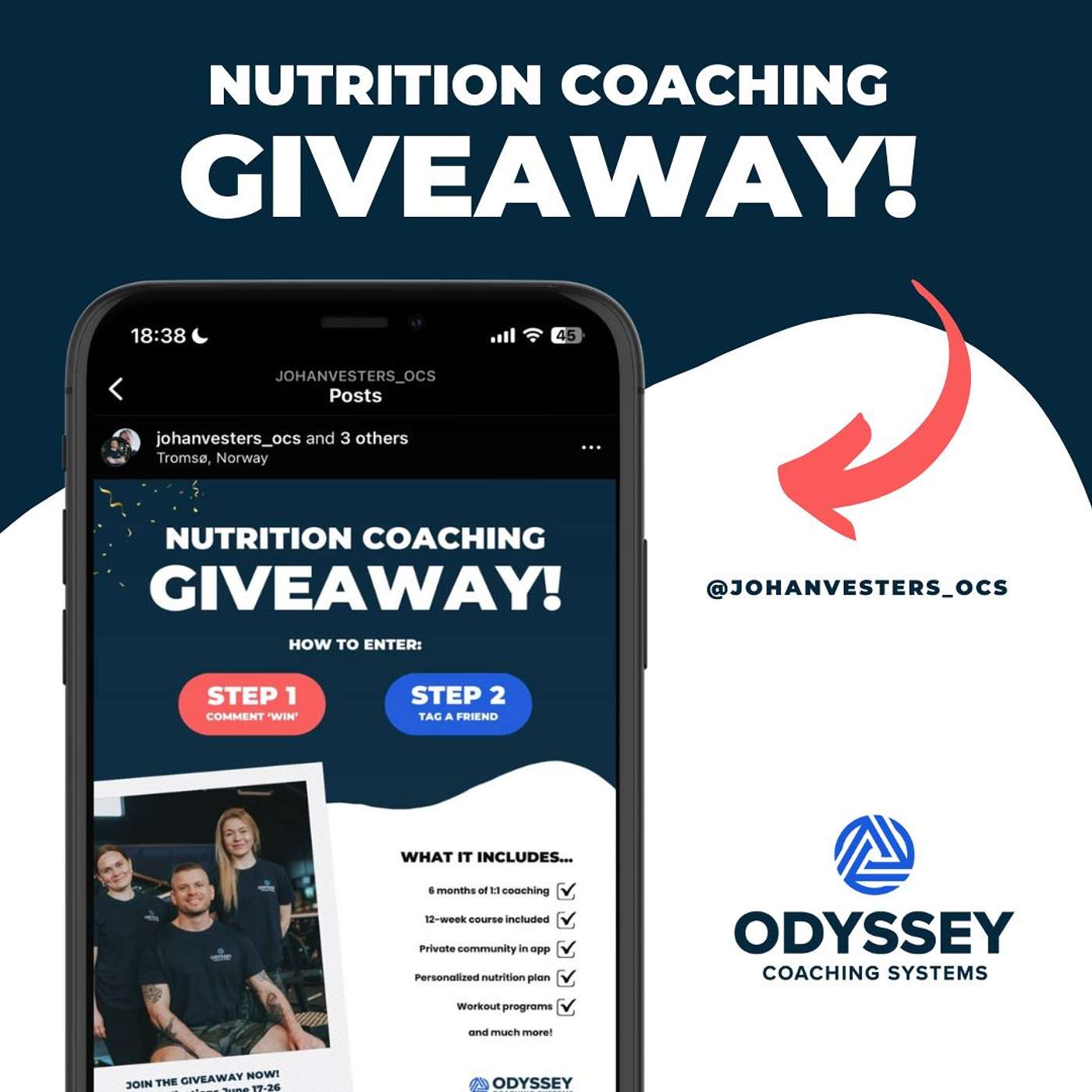 #147 - Join the 6-Month Nutrition Coaching Giveaway!