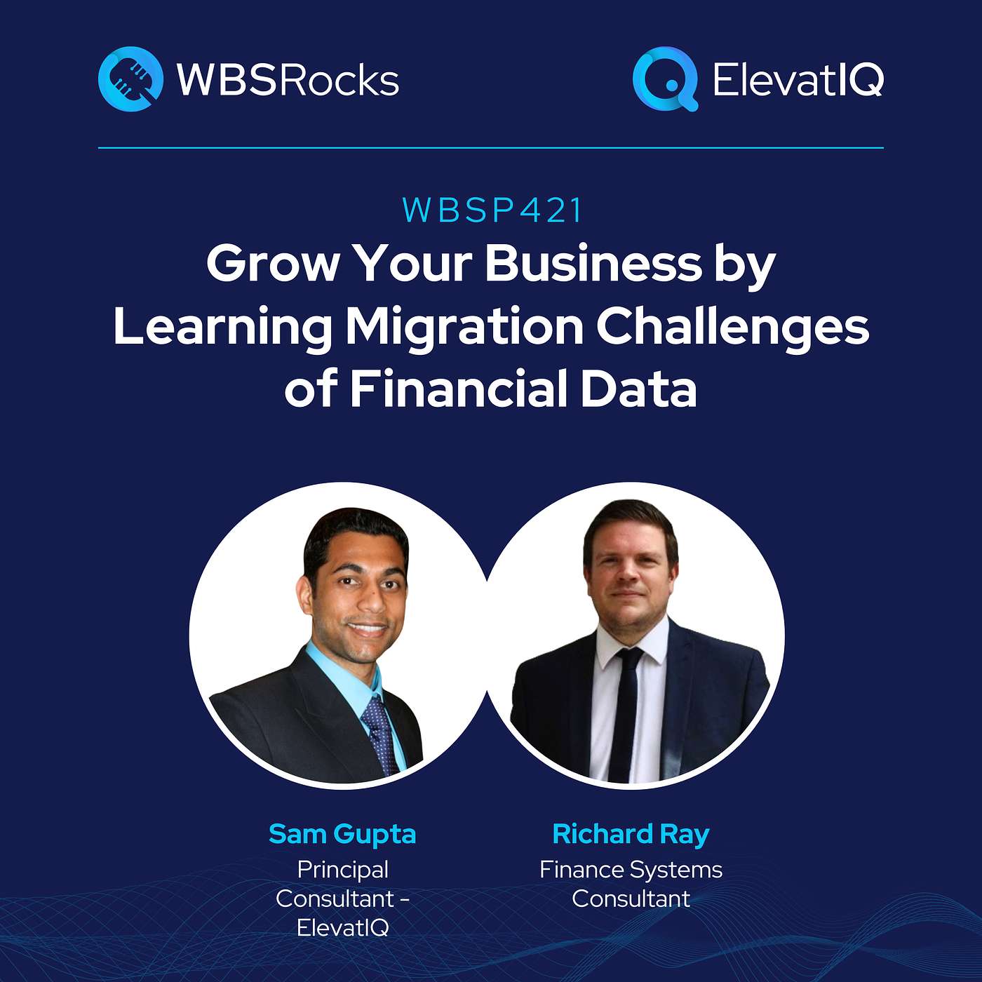WBSP421: Grow Your Business by Learning Migration Challenges of Financial Data w/ Richard Ray