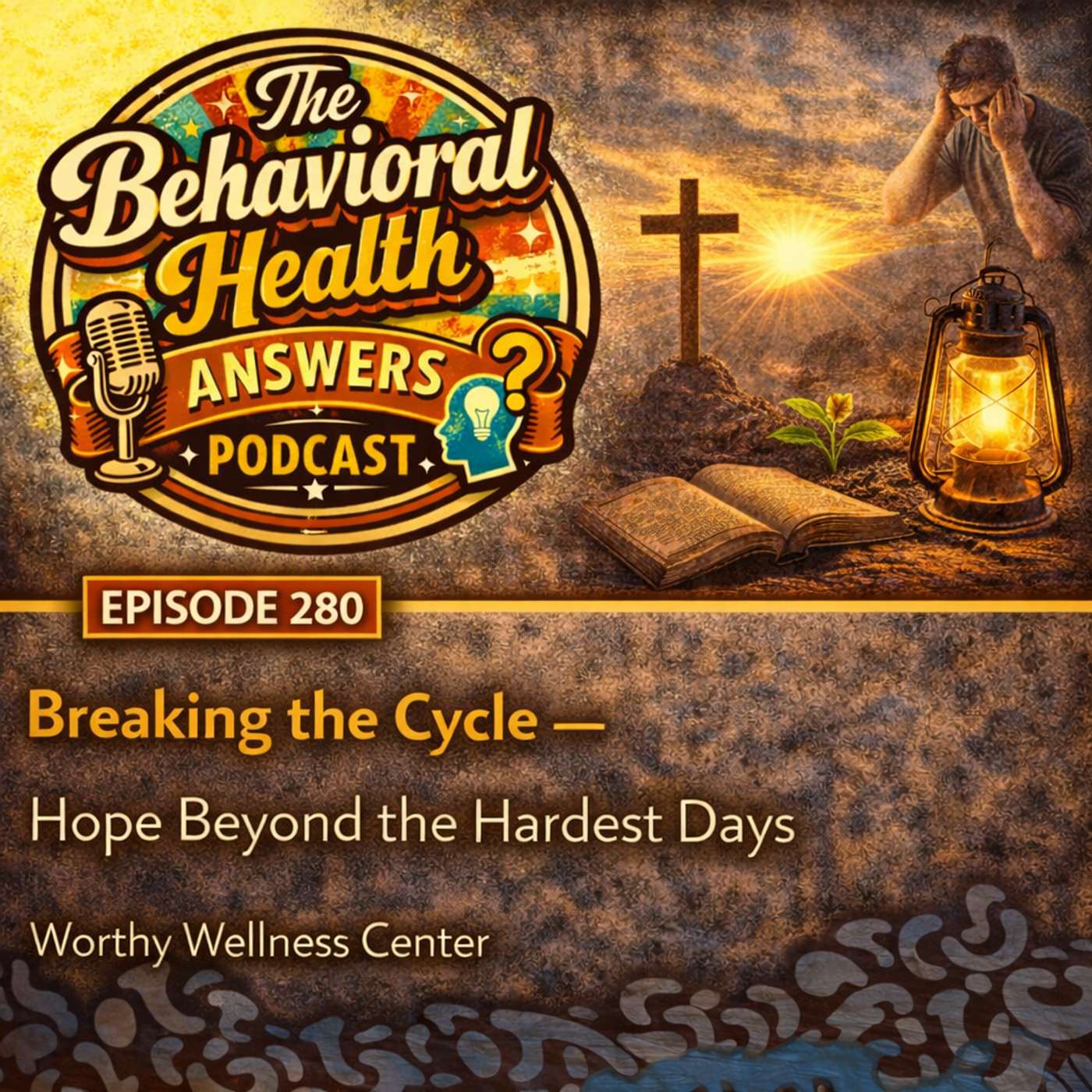 Episode 280: Breaking the Cycle - Hope Beyond the Hardest Days | Worthy Wellness Center episode artwork