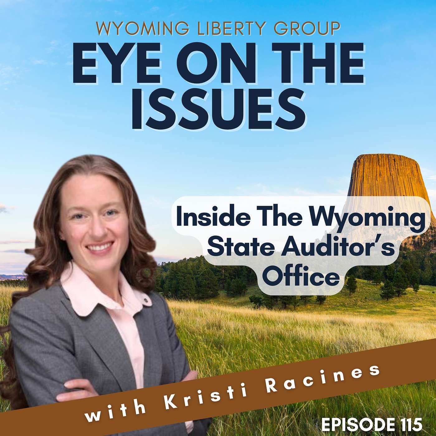 Inside the Wyoming State Auditor's Office with Kristi Racines episode artwork