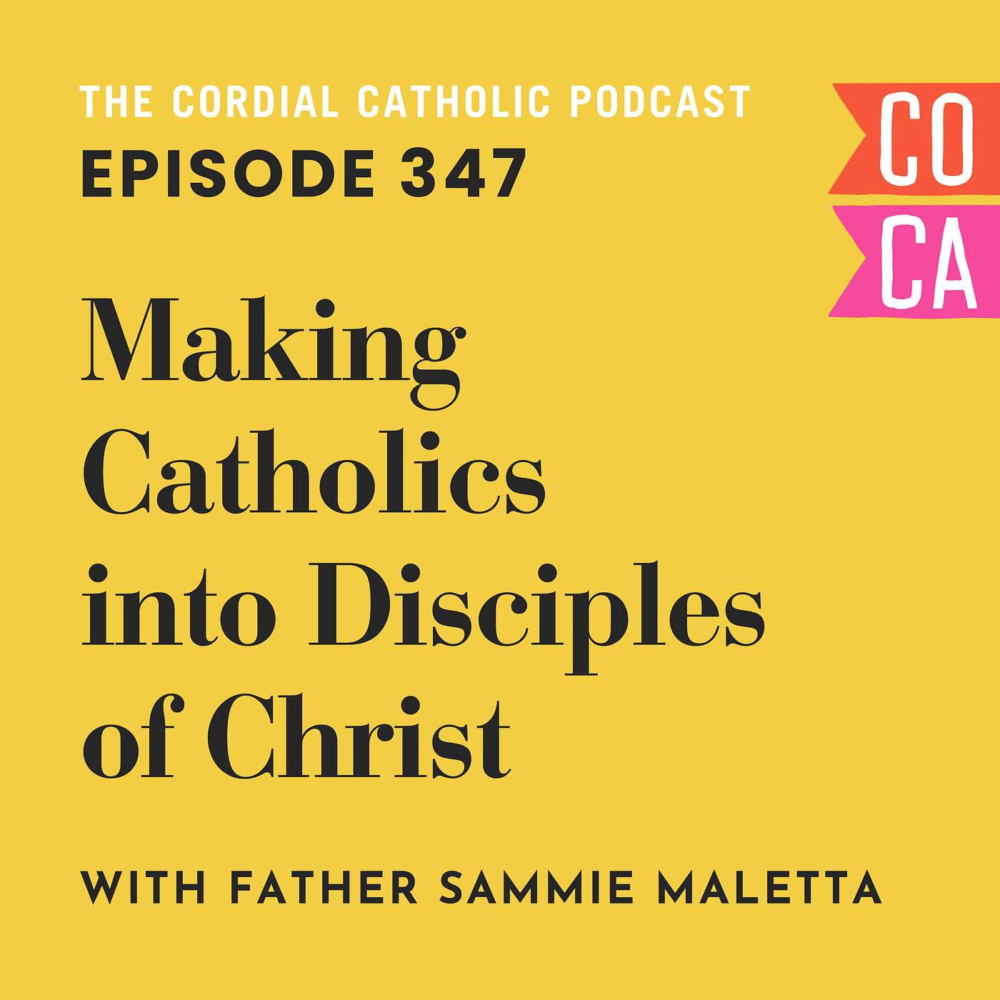 347: Making Catholics Into Disciples of Christ (w/ Father Sammie Maletta)