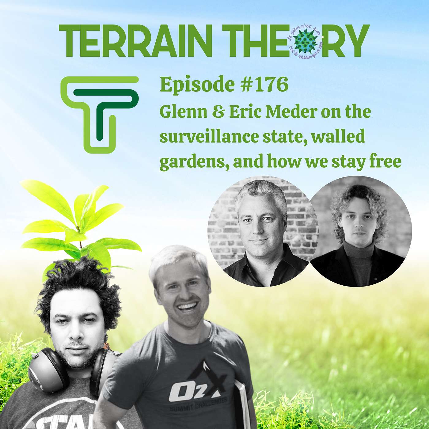 Glenn and Eric Meder on the surveillance state, walled gardens, and how we stay free