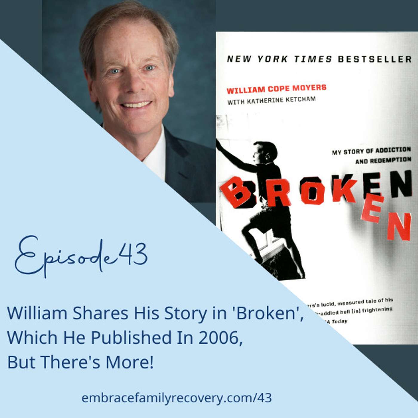 William Shares His Story in 'Broken',  Which He Published In 2006,  But There's More!