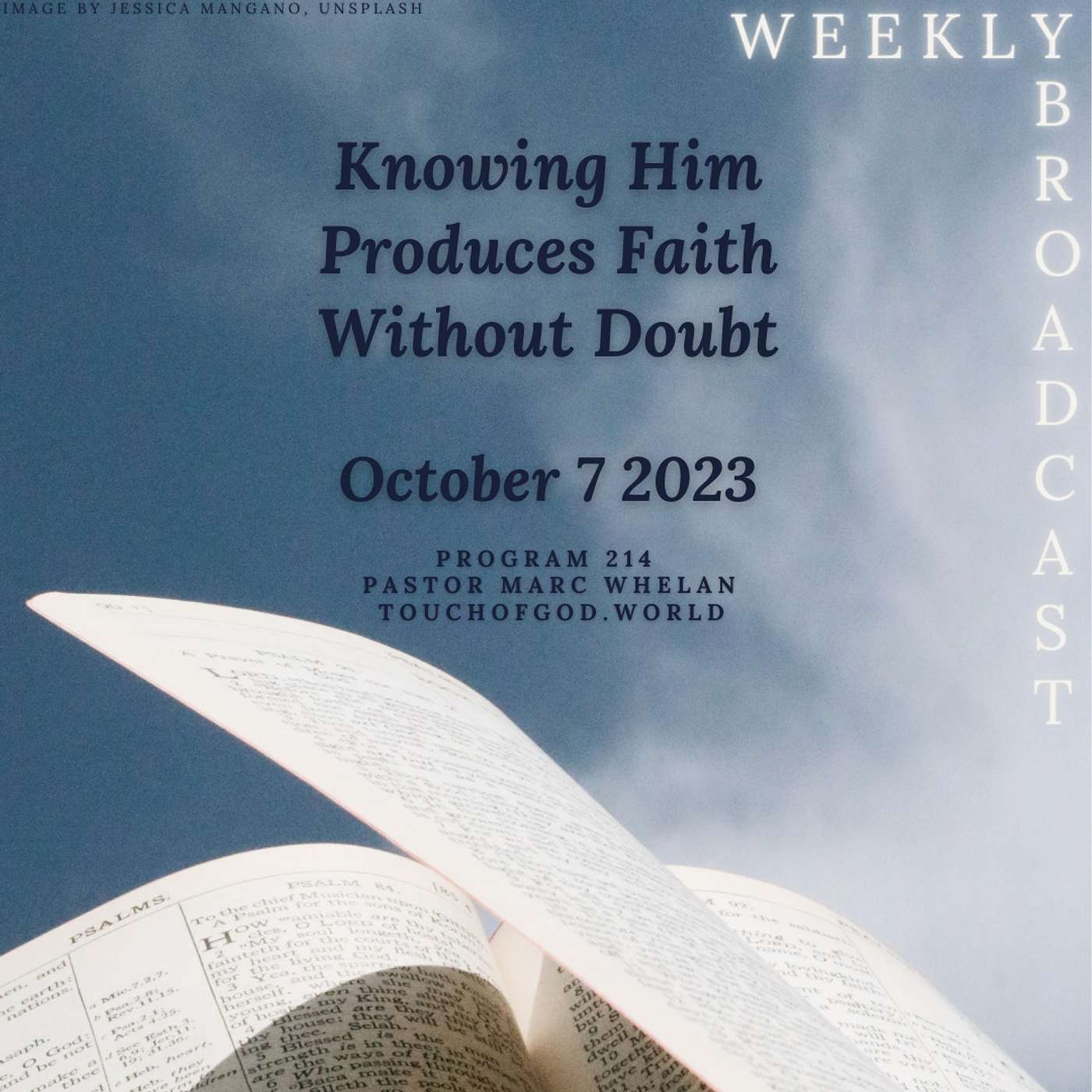 Knowing Him Produces Faith and No Doubt (214) - October 7 2023 episode artwork