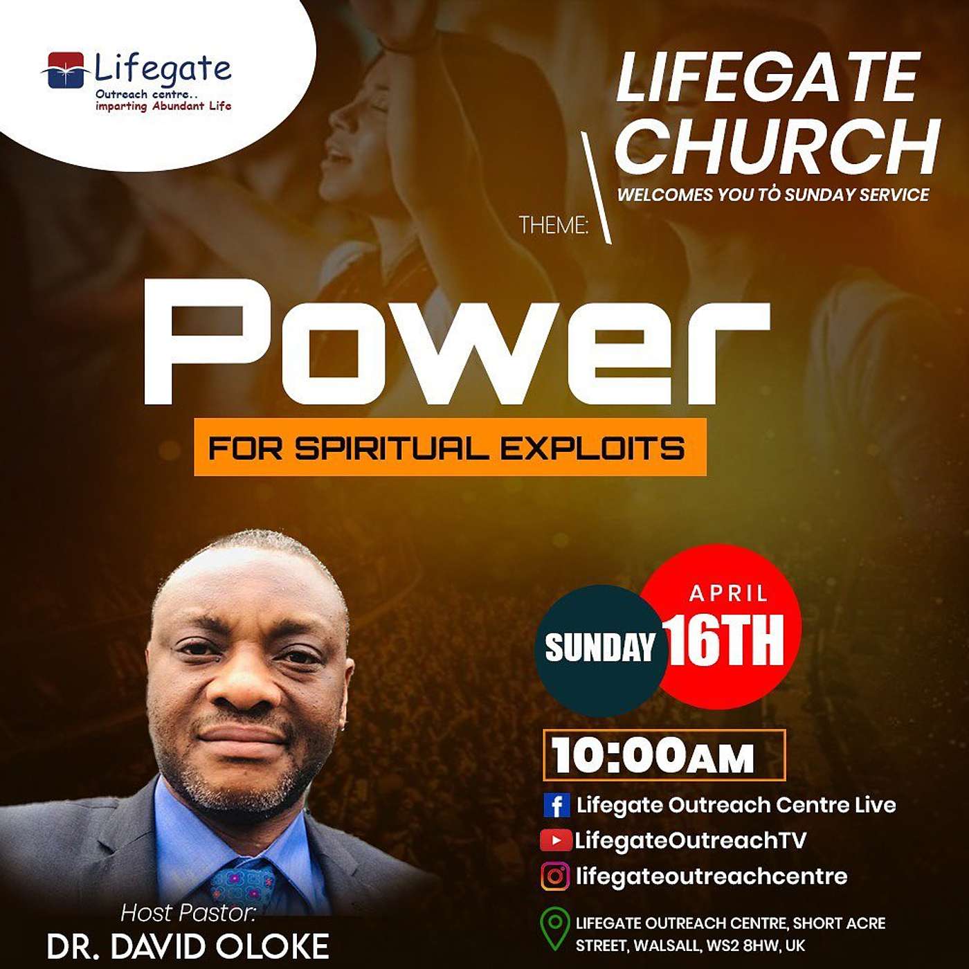 Power for Spiritual Exploits - Lifegate Church - 16.4.23 episode artwork